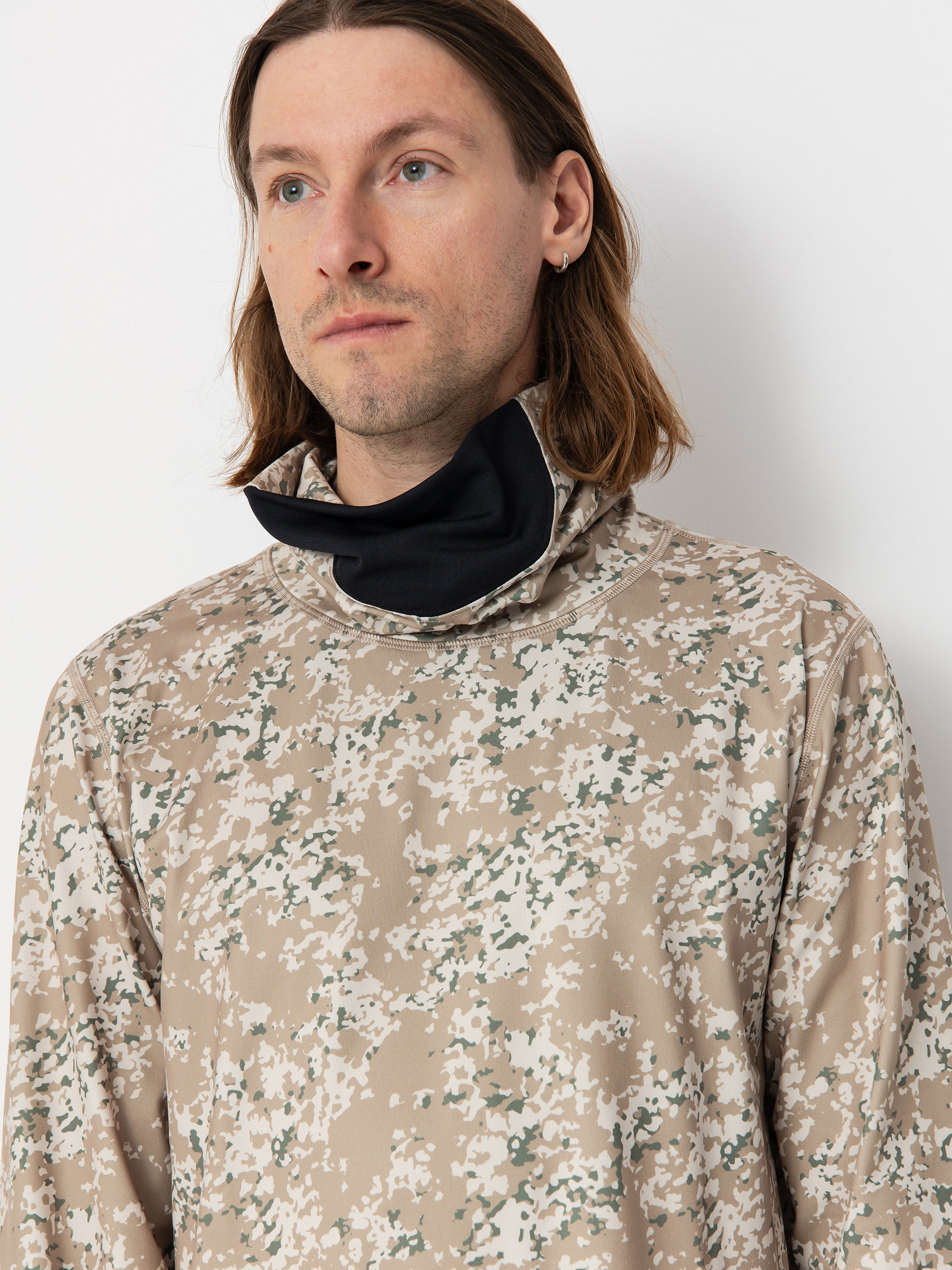 Longsleeve Burton Midweight Long Neck (snowfall camo)