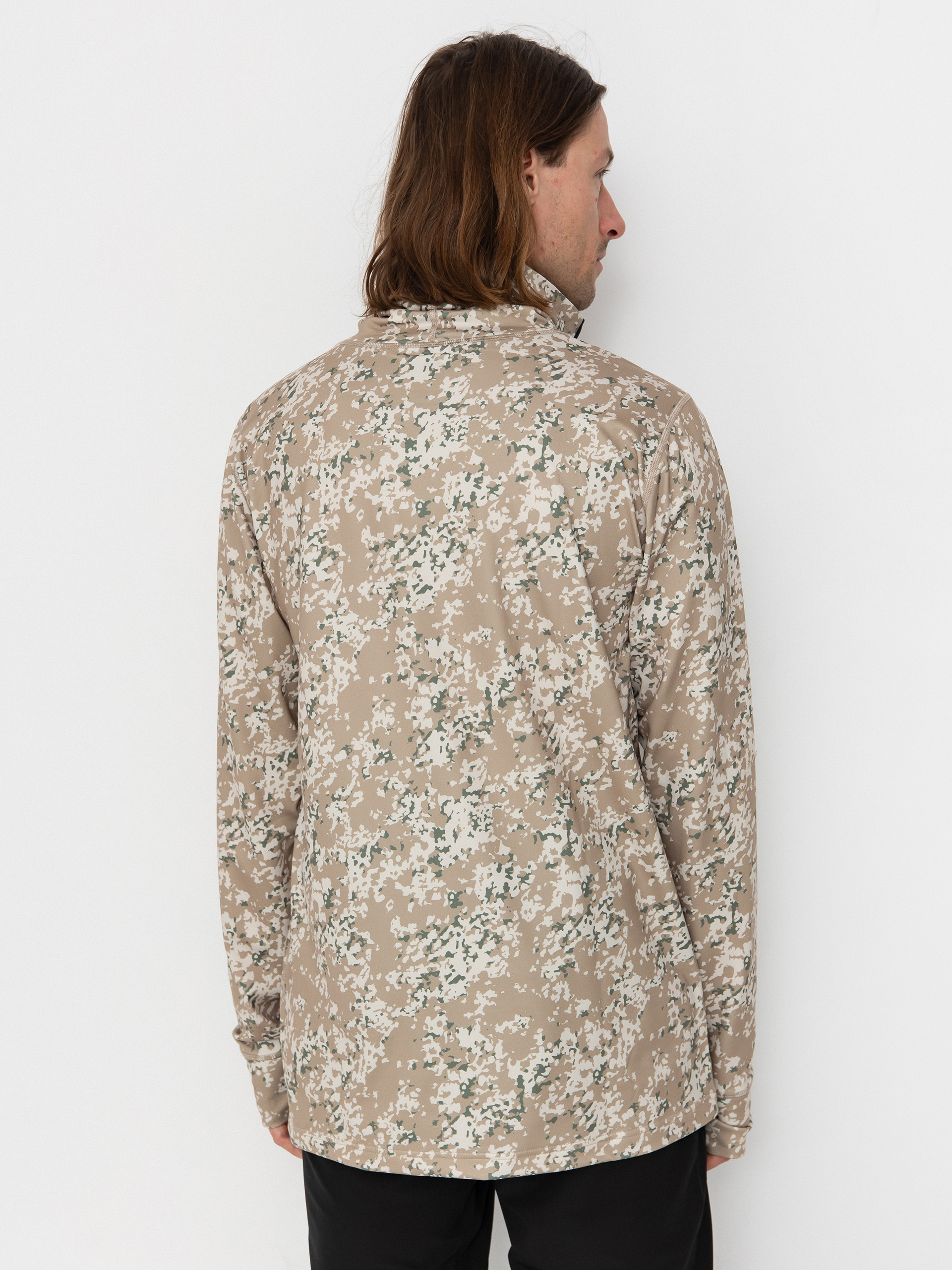 Longsleeve Burton Midweight Long Neck (snowfall camo)