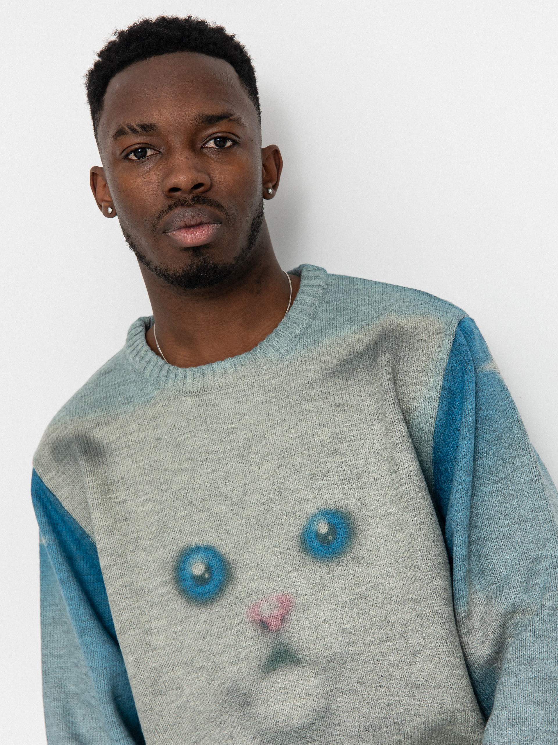 Pulover RipNDip Sprinkles Knit (black/blue)