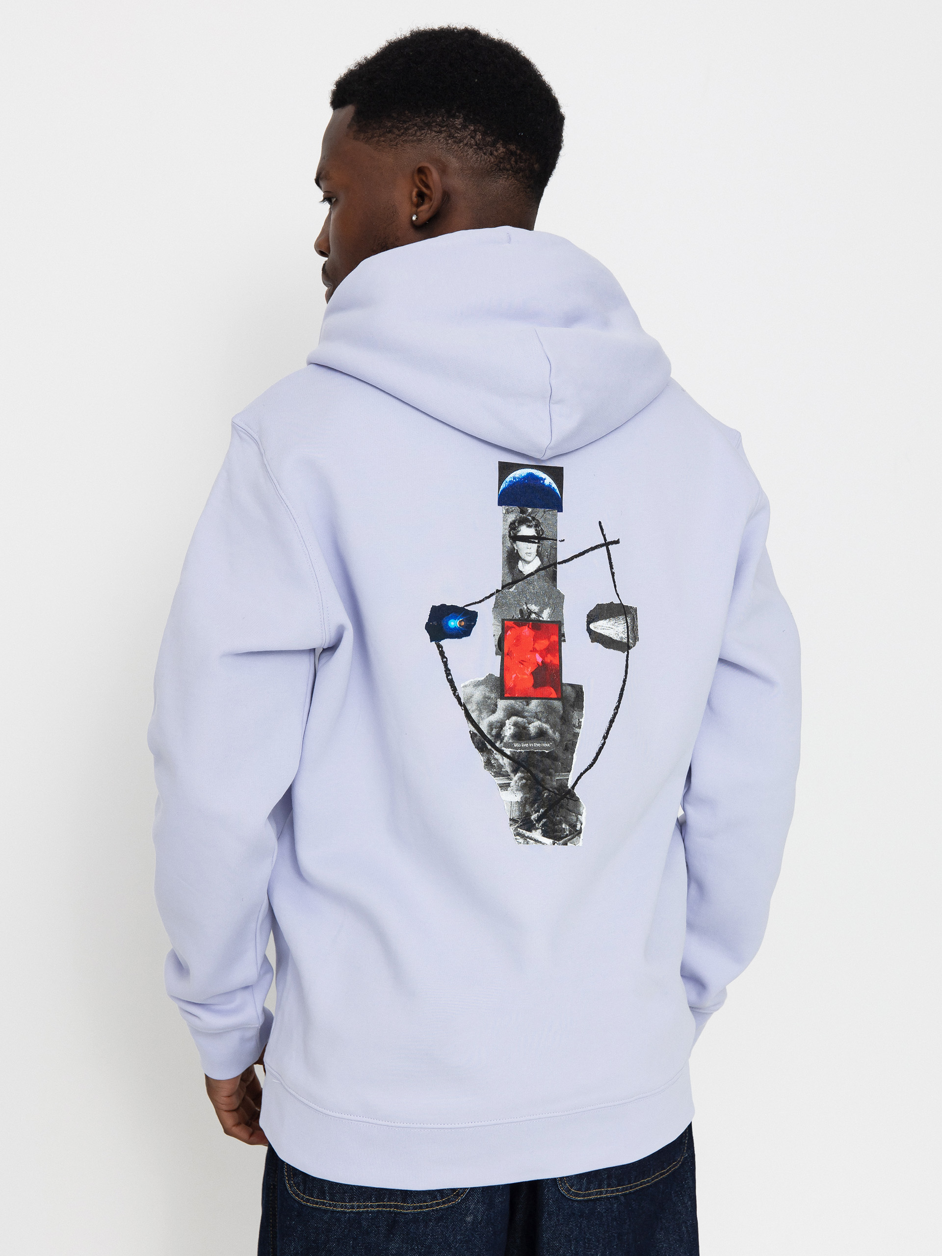 Hanorac cu glugu0103 Poetic Collective In The Now HD (purple)