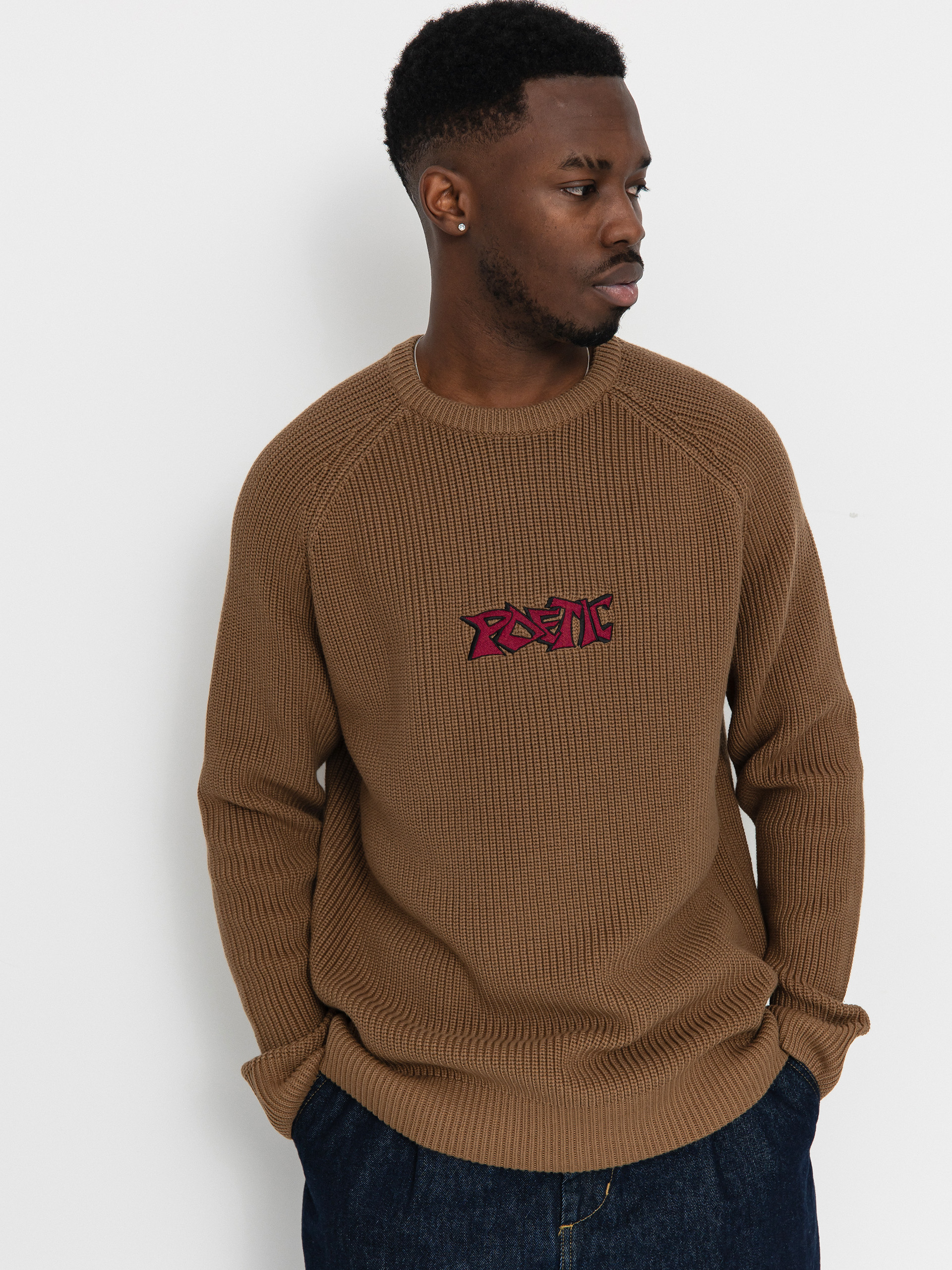 Hanorac Poetic Collective Graff Knitted Crewneck