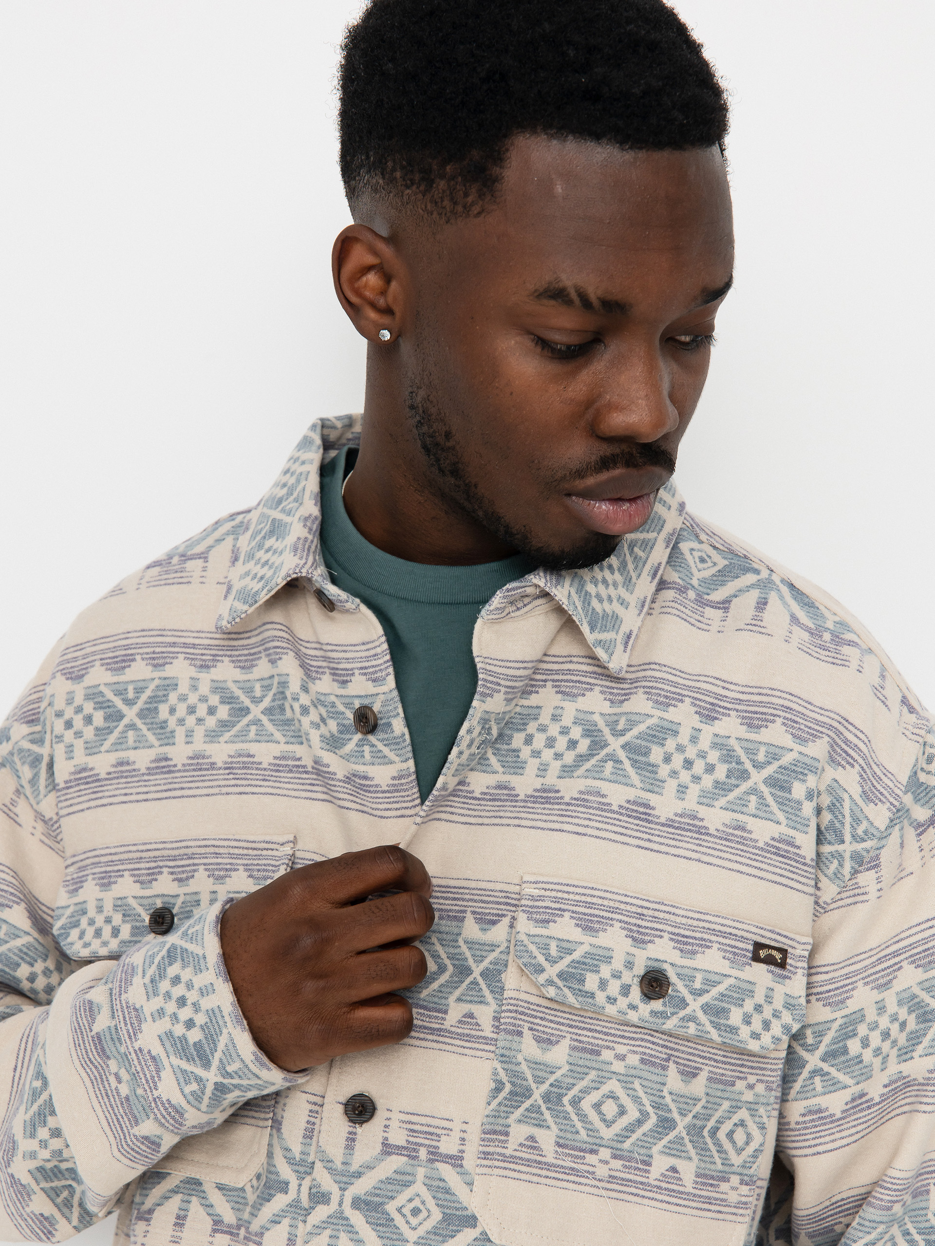 Cămașă Billabong Offshore Jacquard (taupe)