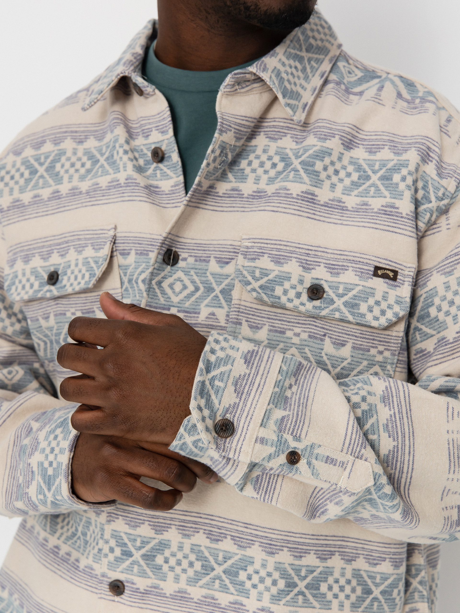 Cămașă Billabong Offshore Jacquard (taupe)