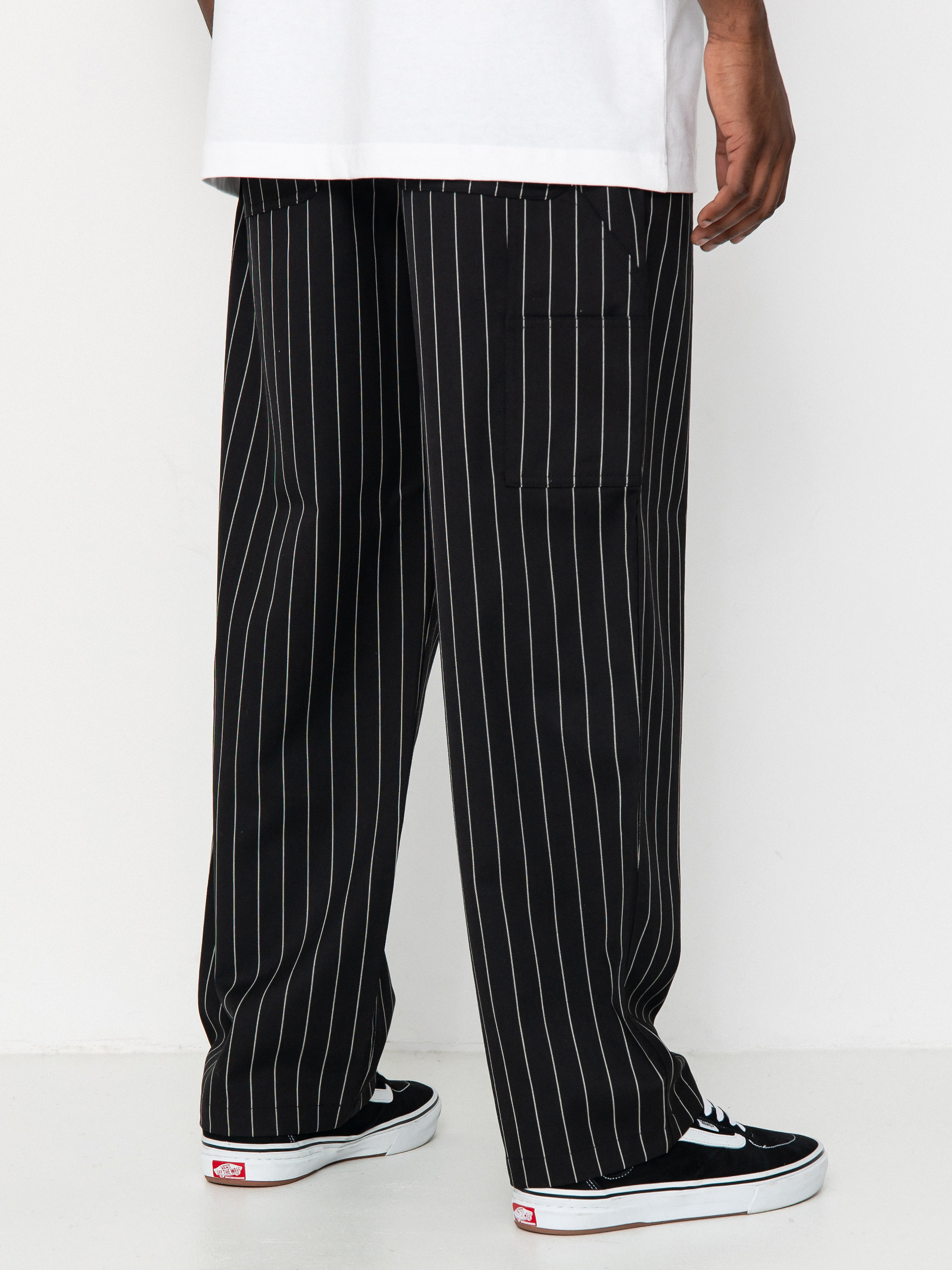 Pantaloni Carhartt WIP Seaton (seaton stripe black)