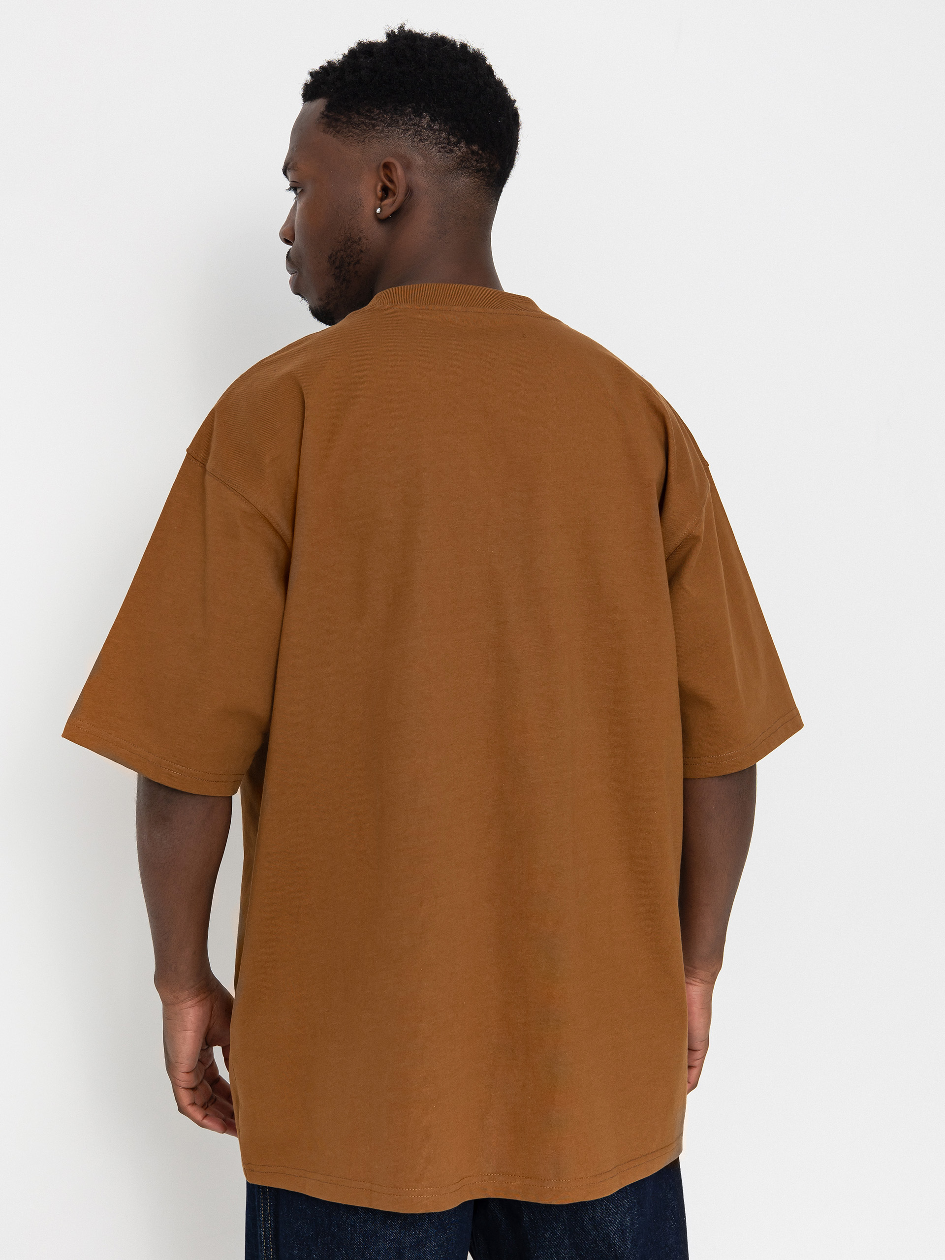 Tricou Carhartt WIP Eldon Pocket (hamilton brown)