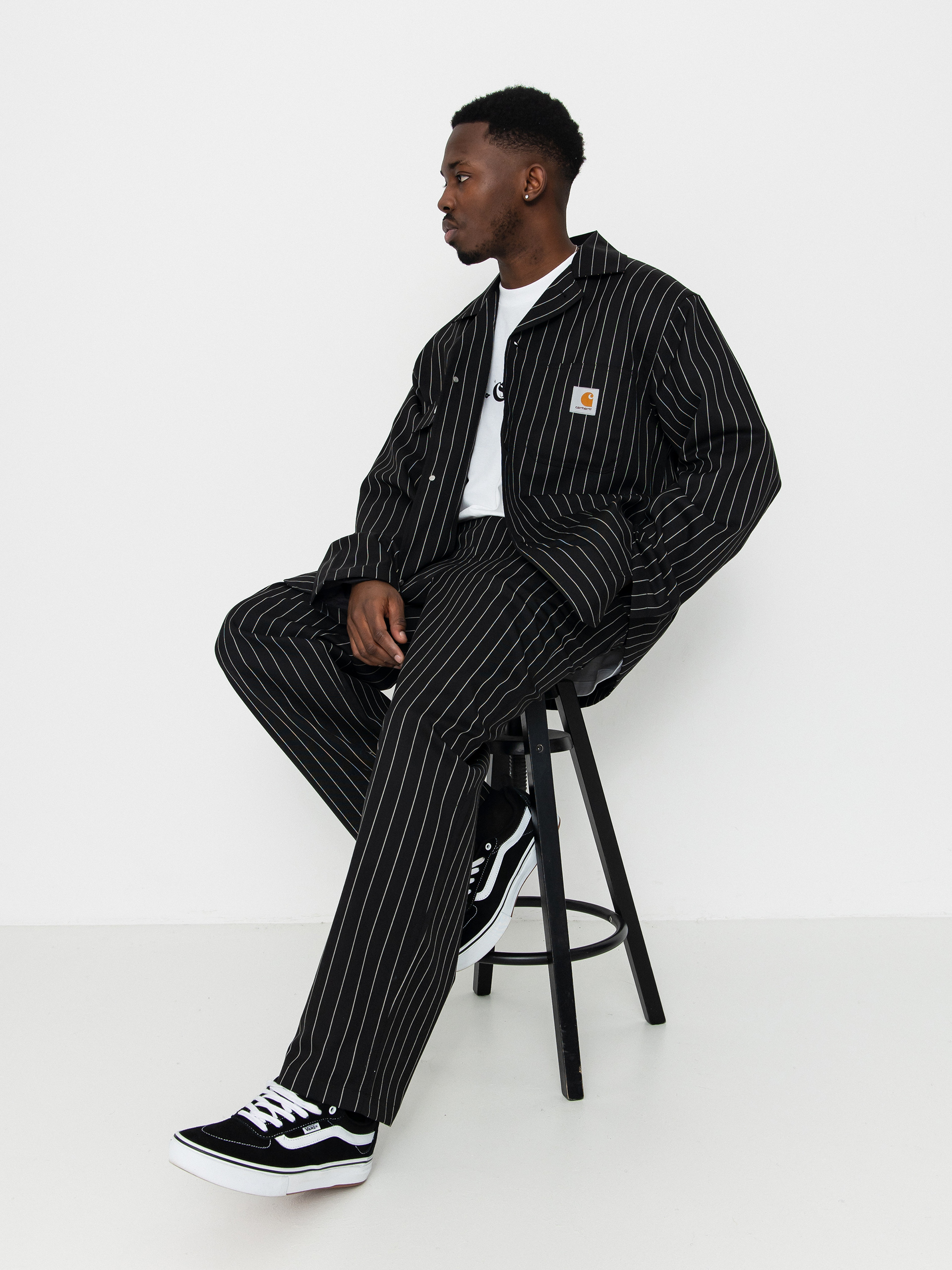 Geacă Carhartt WIP Seaton Blazer (seaton stripe black)
