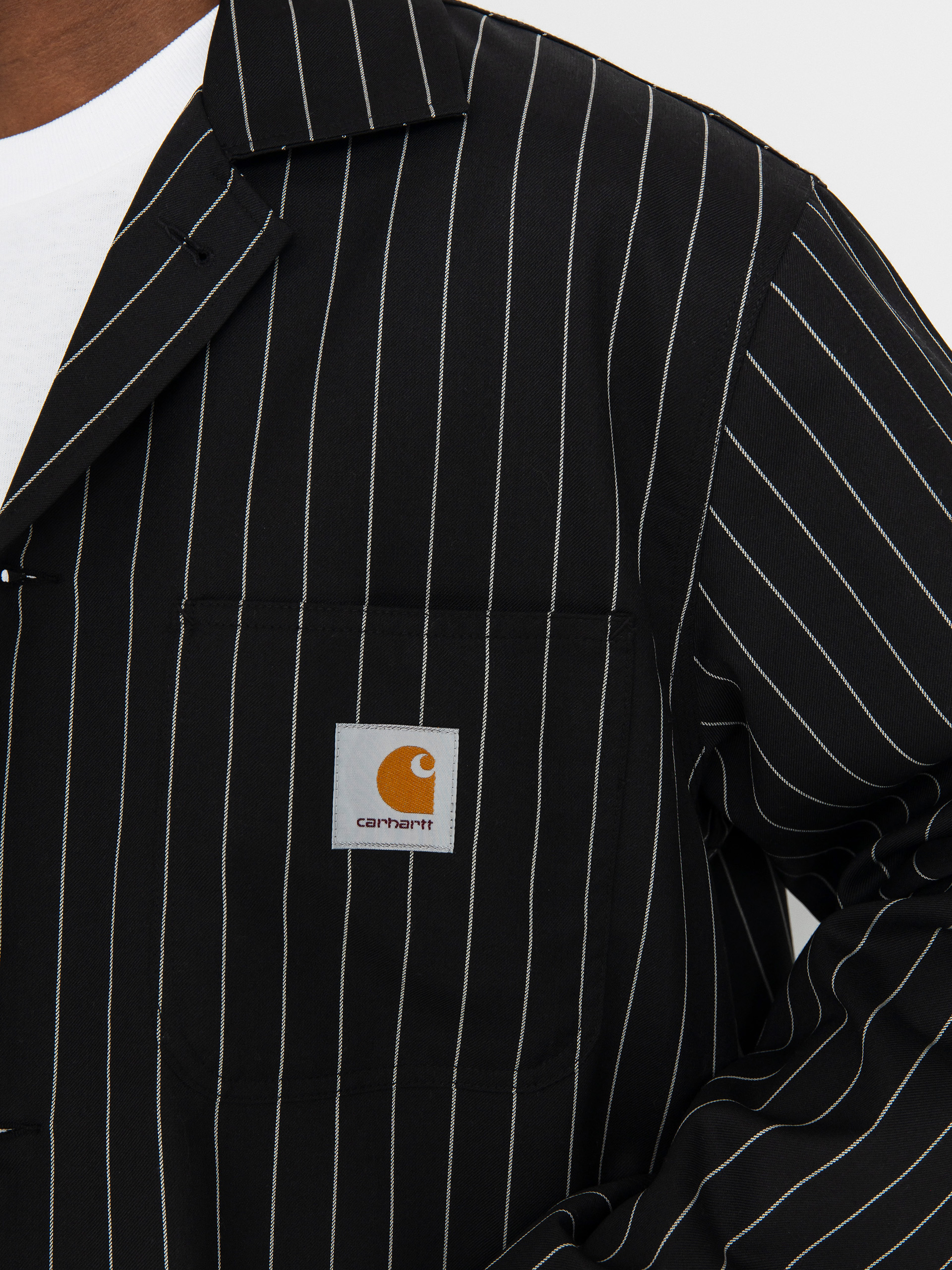 Geacă Carhartt WIP Seaton Blazer (seaton stripe black)