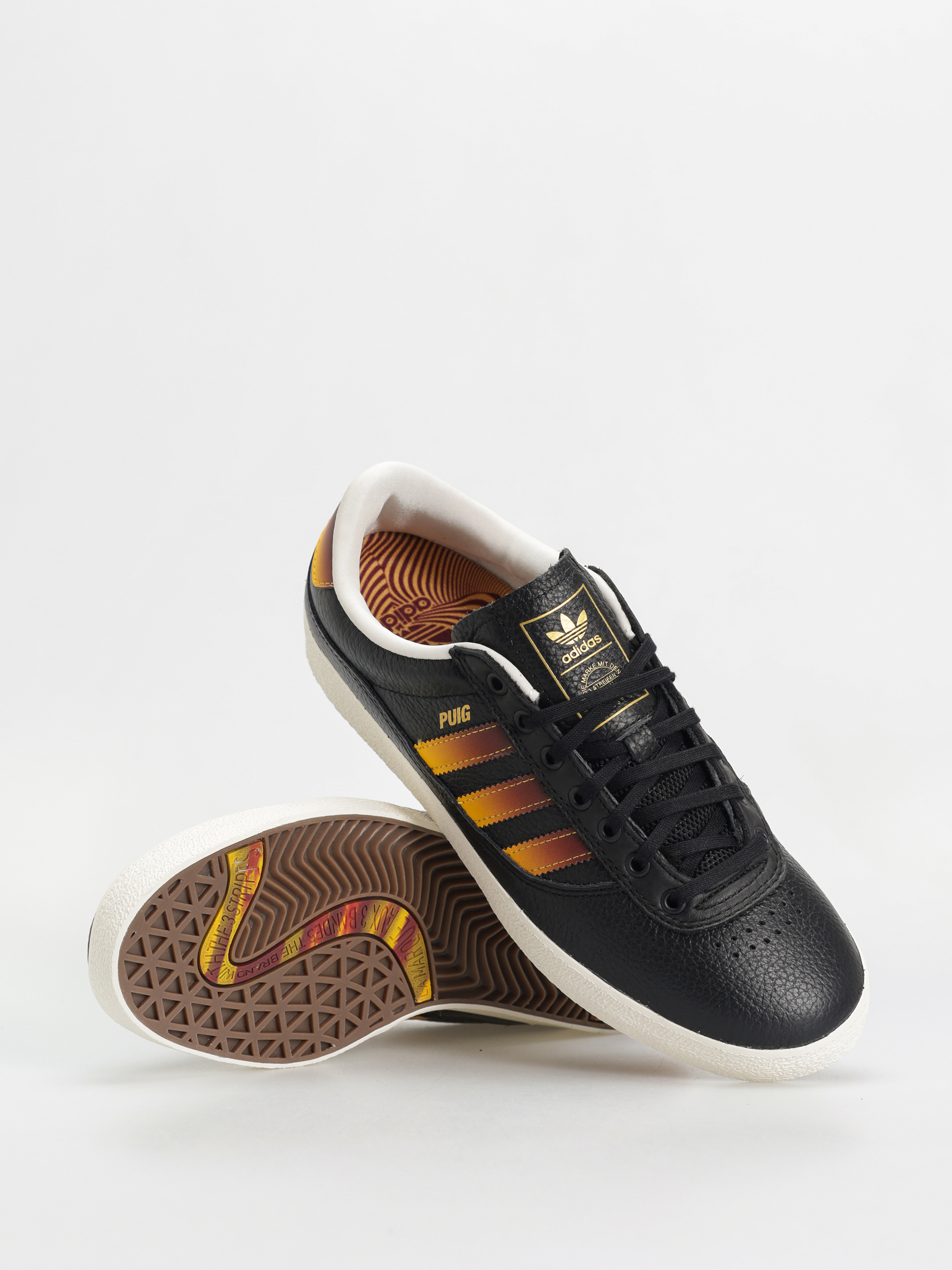 Pantofi adidas Puig Indoor (cblack/shared/creyel)