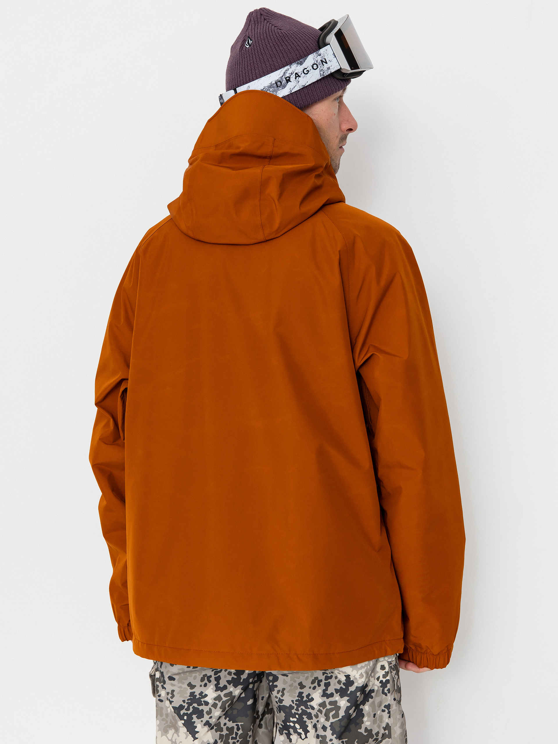 Pentru bărbați Geacă de snowboard Volcom Dua Ins Gore (caramel)