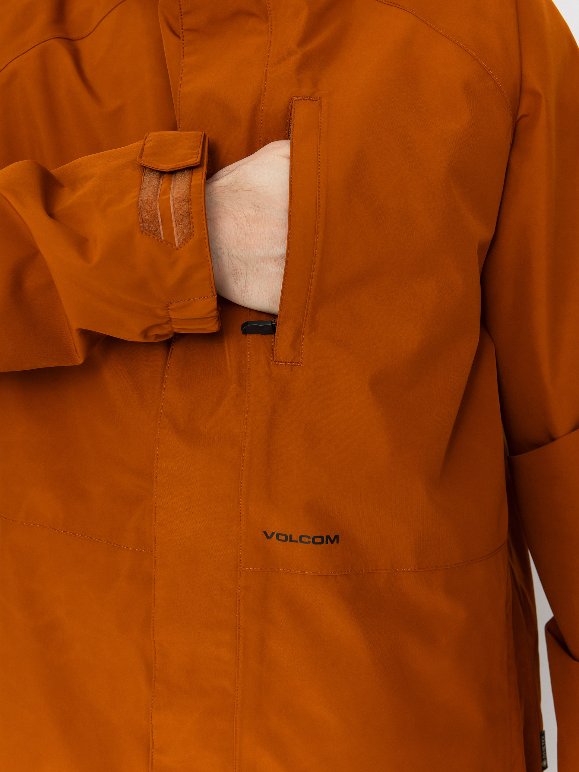 Pentru bărbați Geacă de snowboard Volcom Dua Ins Gore (caramel)