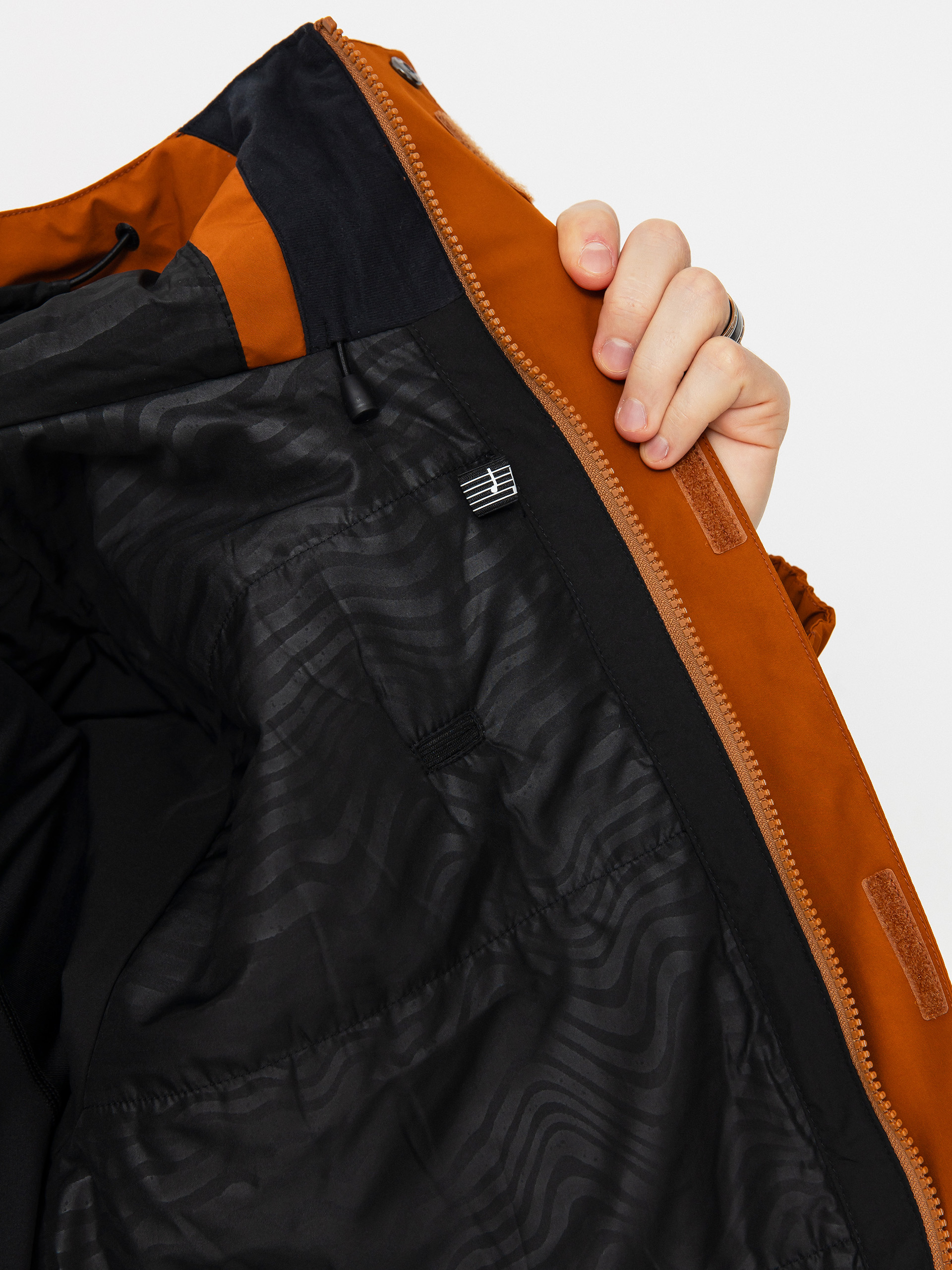 Pentru bărbați Geacă de snowboard Volcom Dua Ins Gore (caramel)