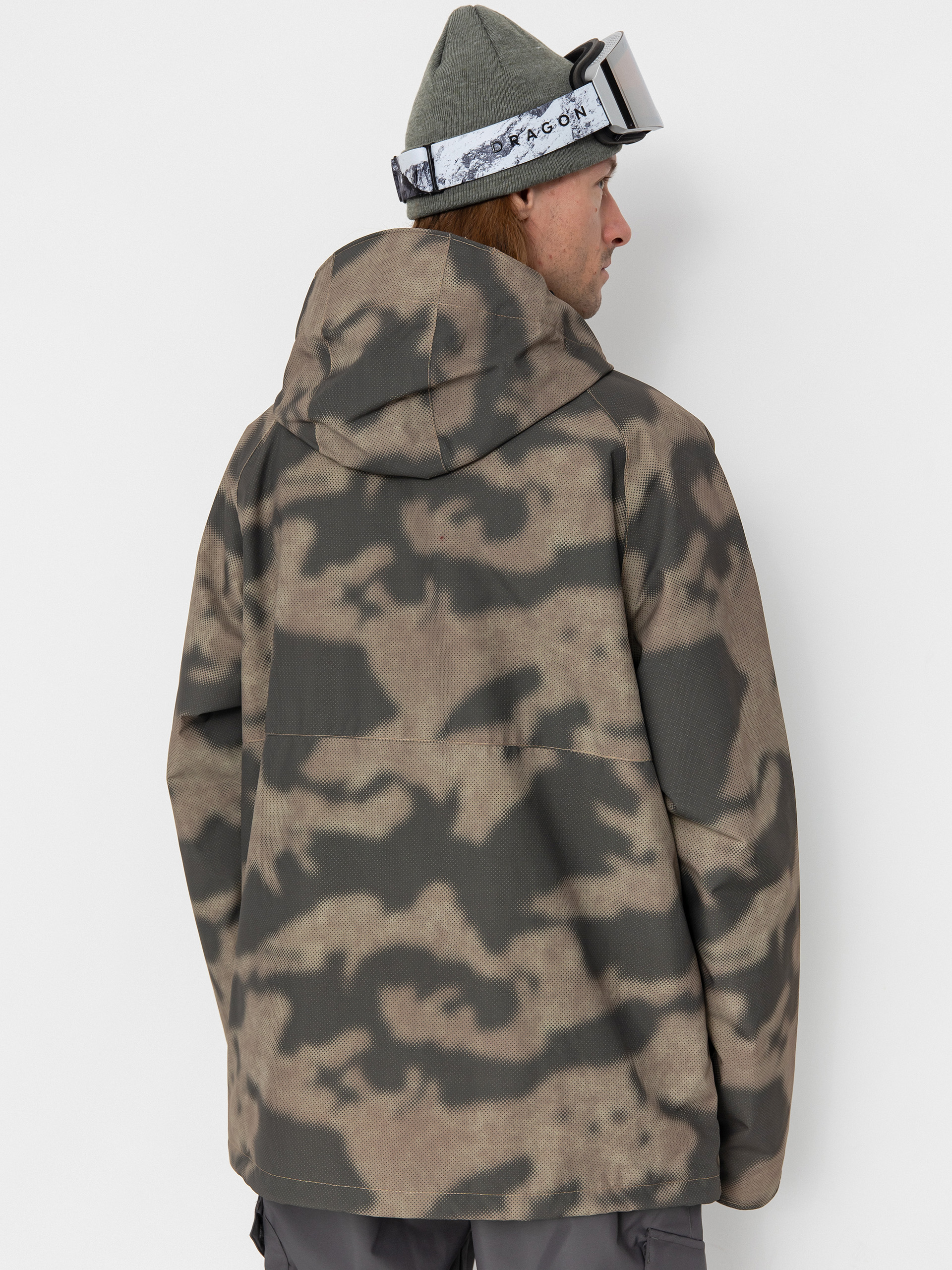 Pentru bărbați Geacă de snowboard Volcom 2836 Ins (camouflage)
