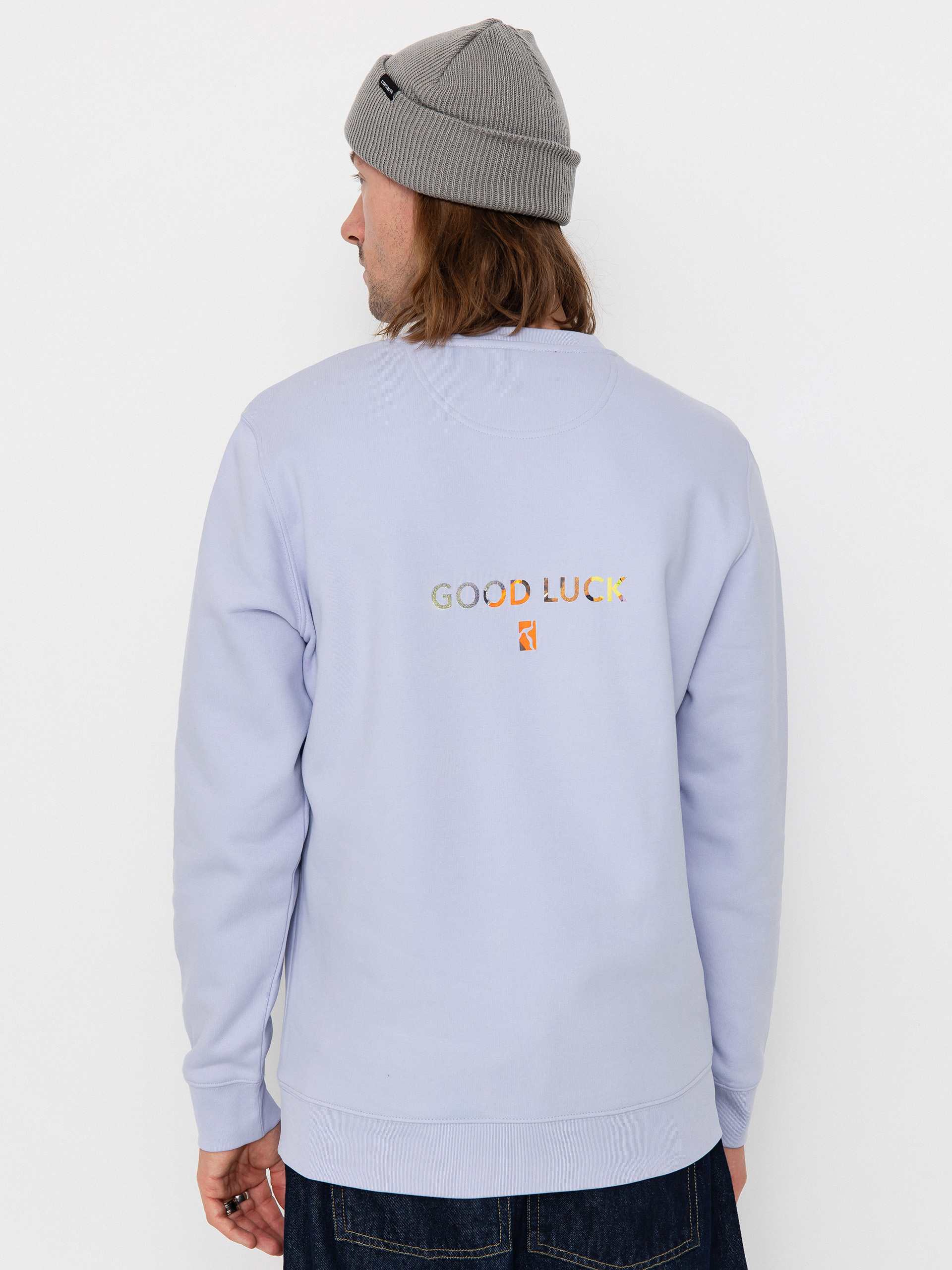 Hanorac Poetic Collective Good Luck Crewneck (purple)