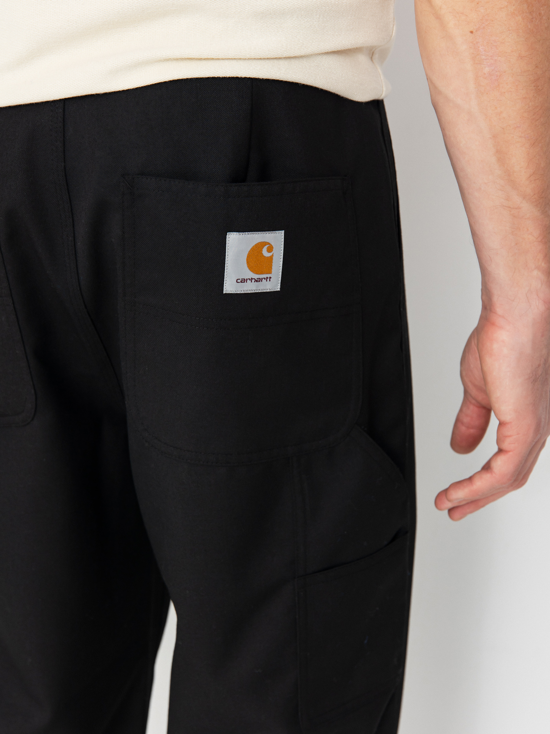 Pantaloni Carhartt WIP Seaton (black)