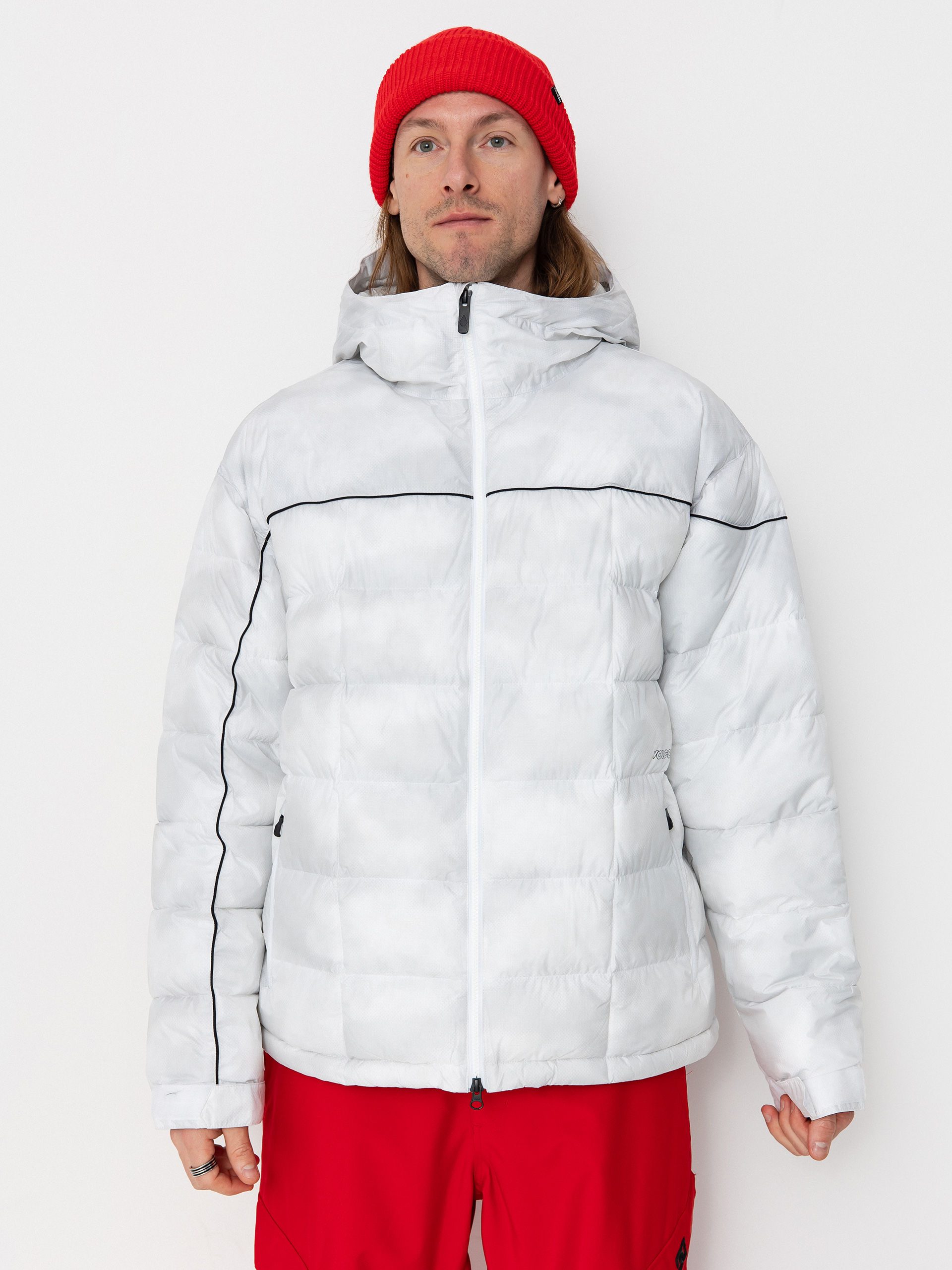 Geacă de snowboard Volcom Sew Down (white camo)