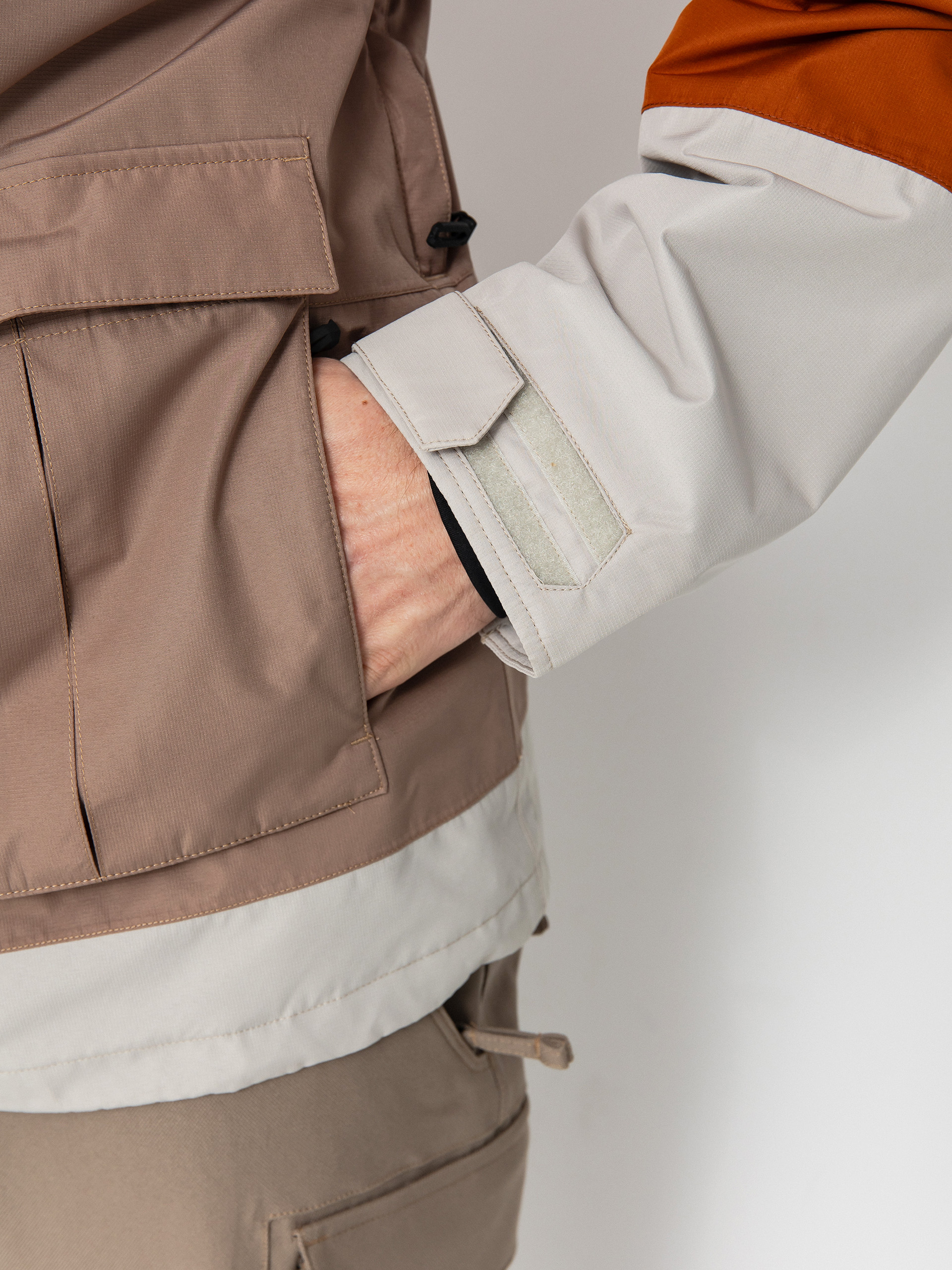 Pentru bărbați Geacă de snowboard Volcom Nightbreaker 20K (chestnut brown)