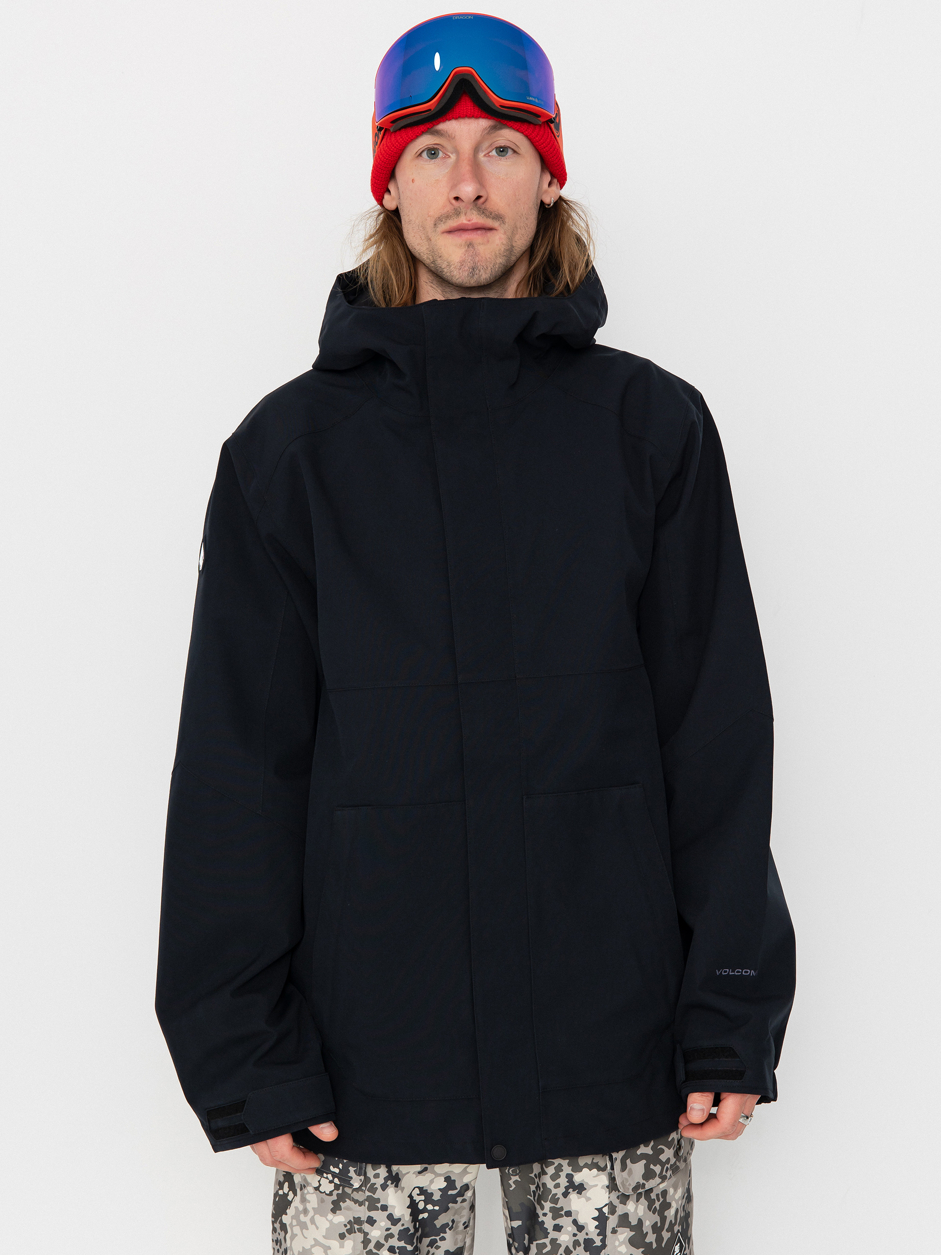 Geacu0103 de snowboard Volcom Brighton Full Zip (black)