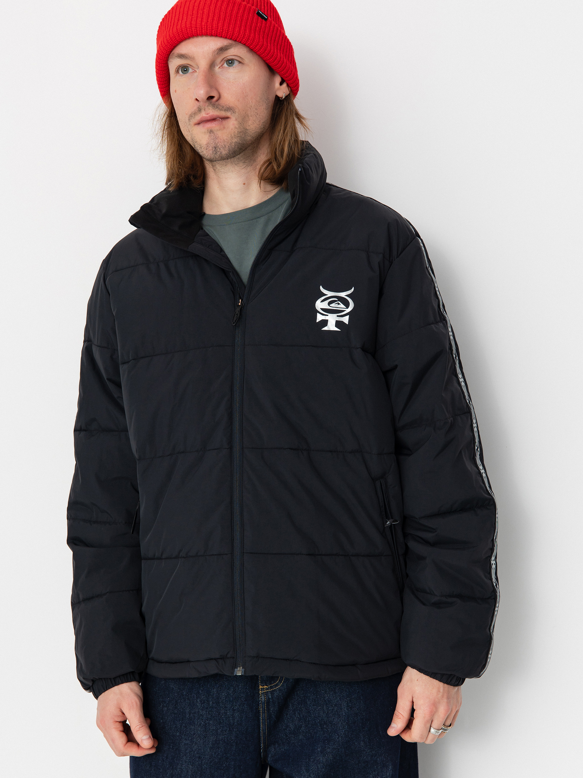 Geacă de snowboard Quiksilver Puff The Dragon (true black)