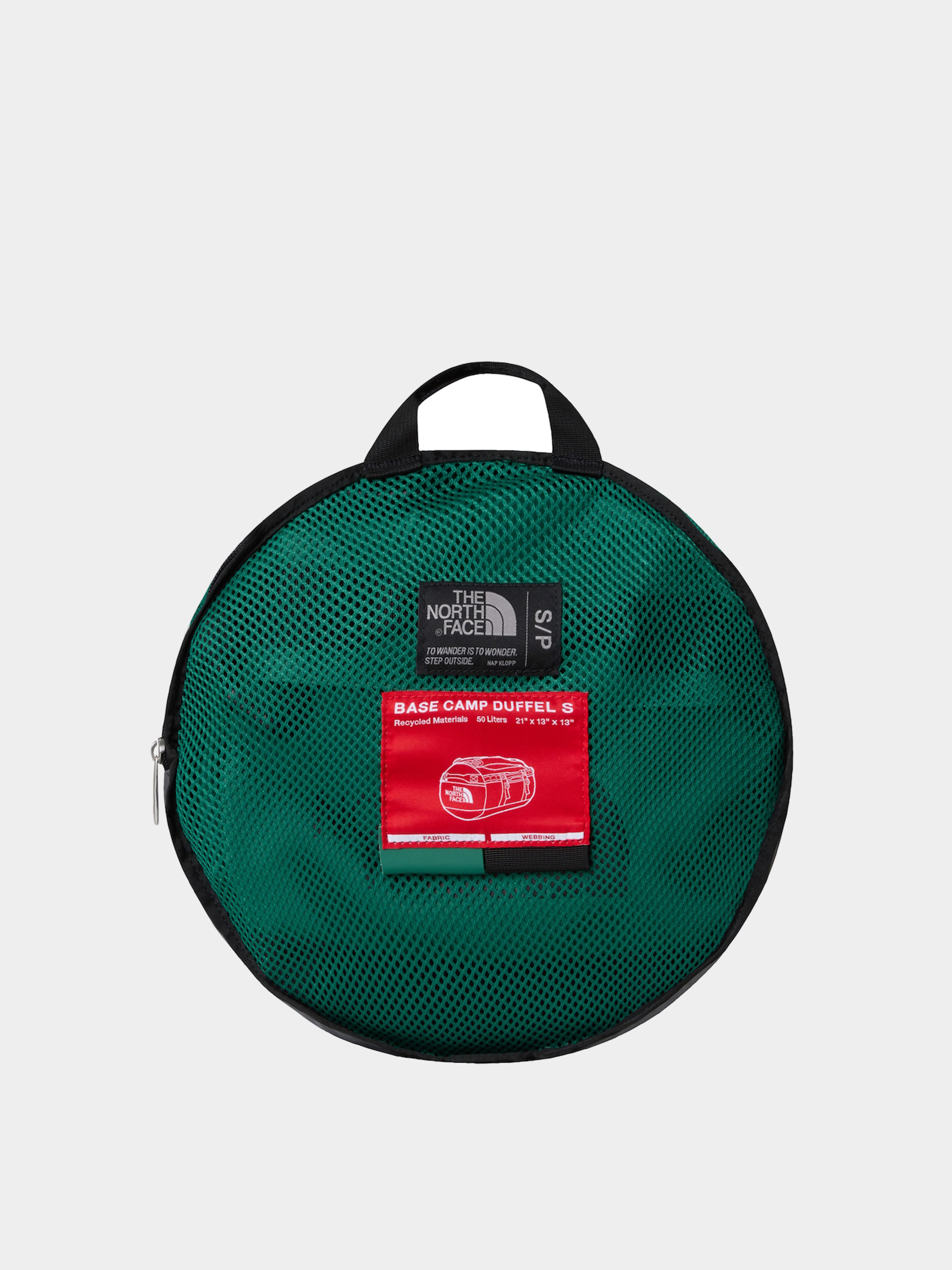 Geantă The North Face Base Camp Duffel S (evergreen/tnf black)
