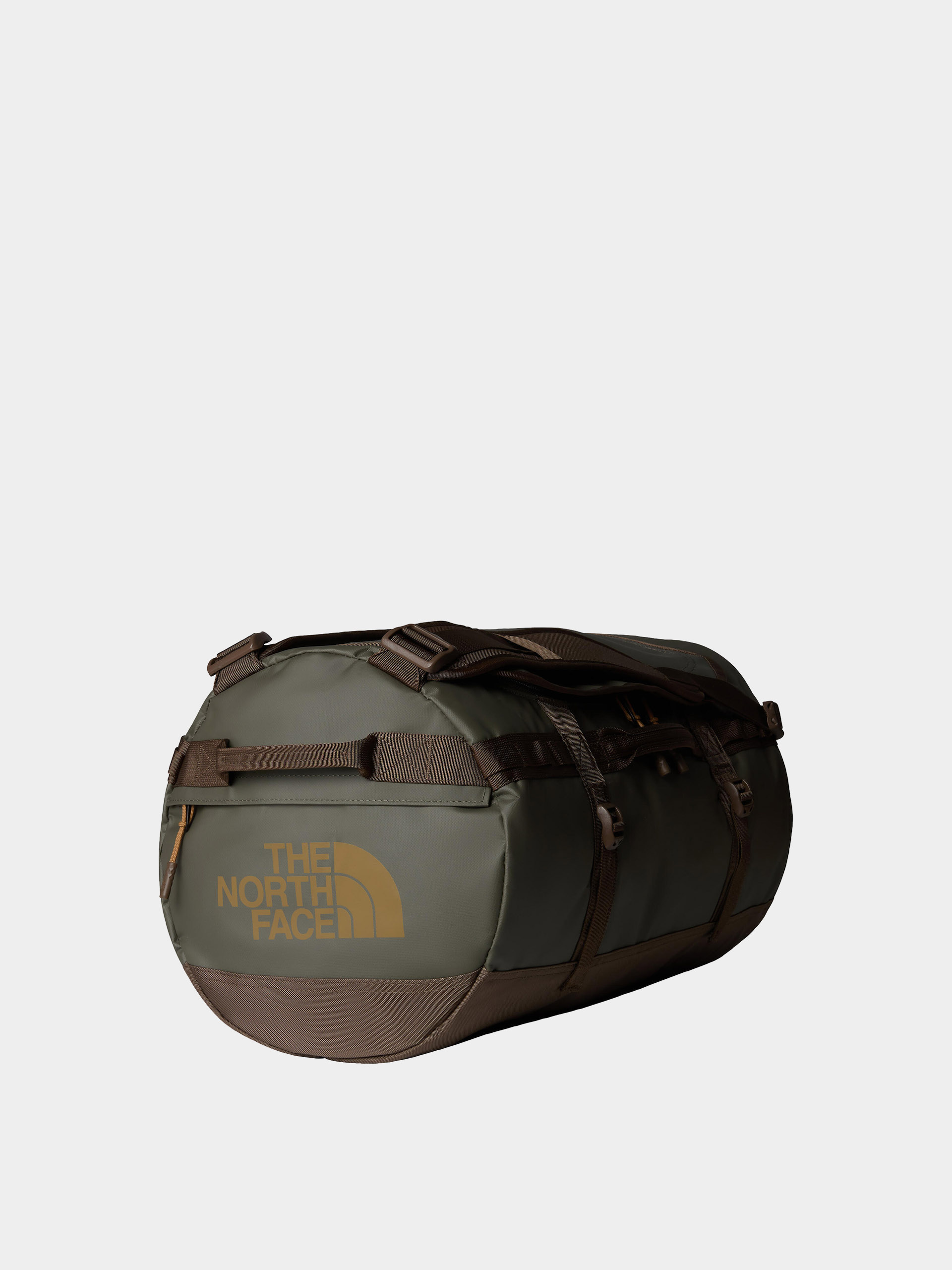 Geantă The North Face Base Camp Duffel S (new taupe green smokey)