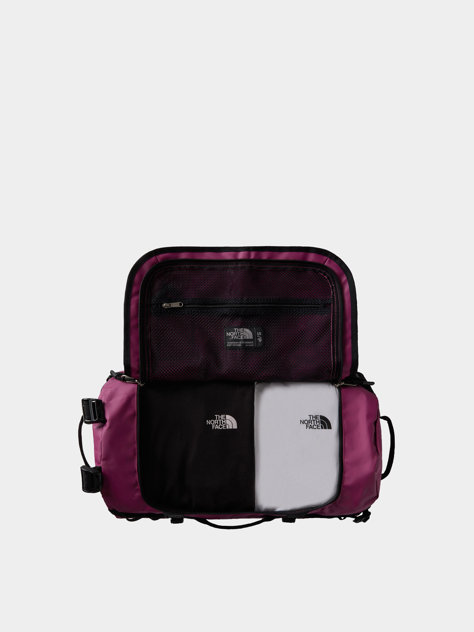 Geantă The North Face Base Camp Duffel S (cyber berry tnf black)