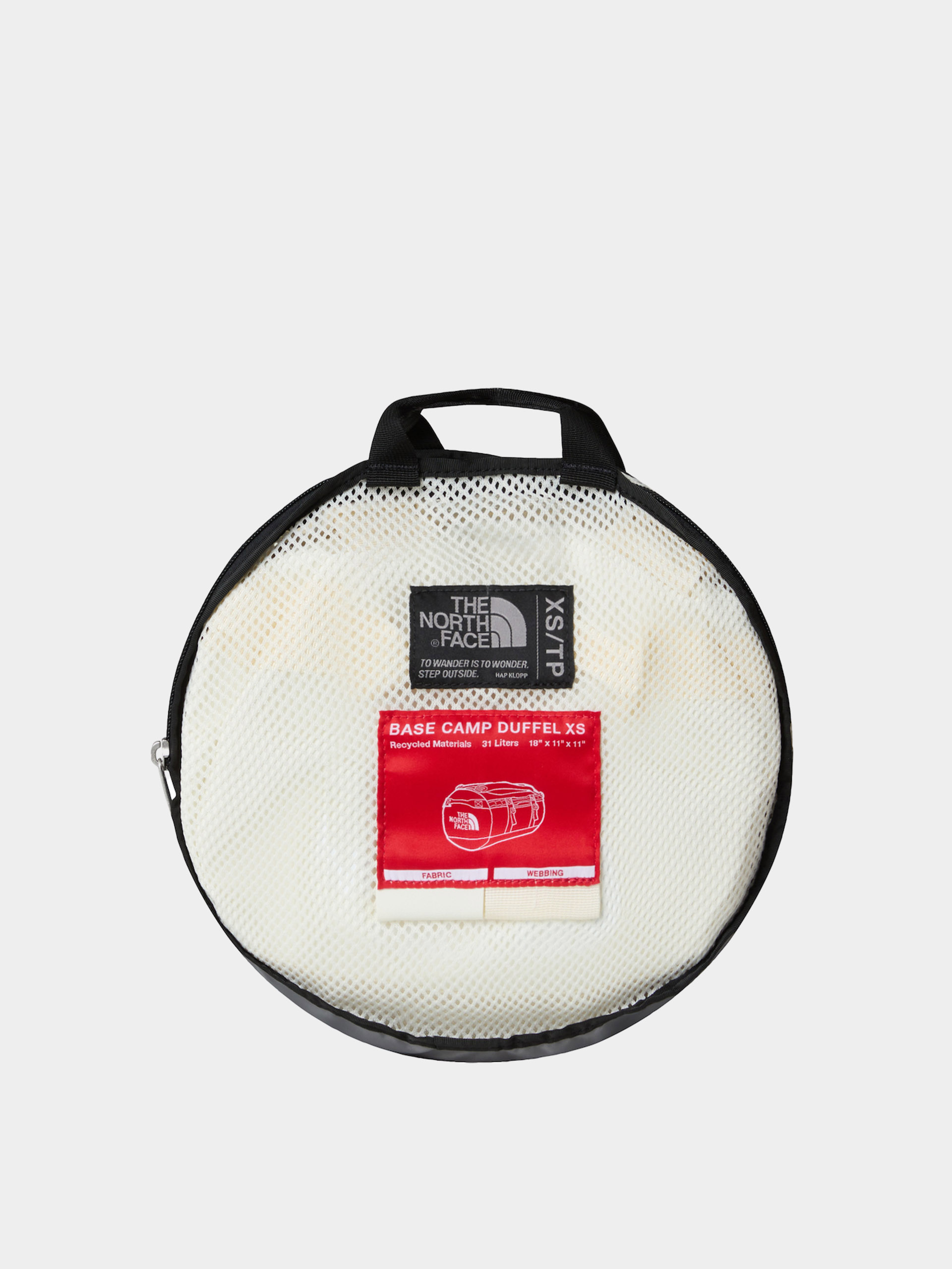 Geantă The North Face Base Camp Duffel XS (white dune/tnf white)