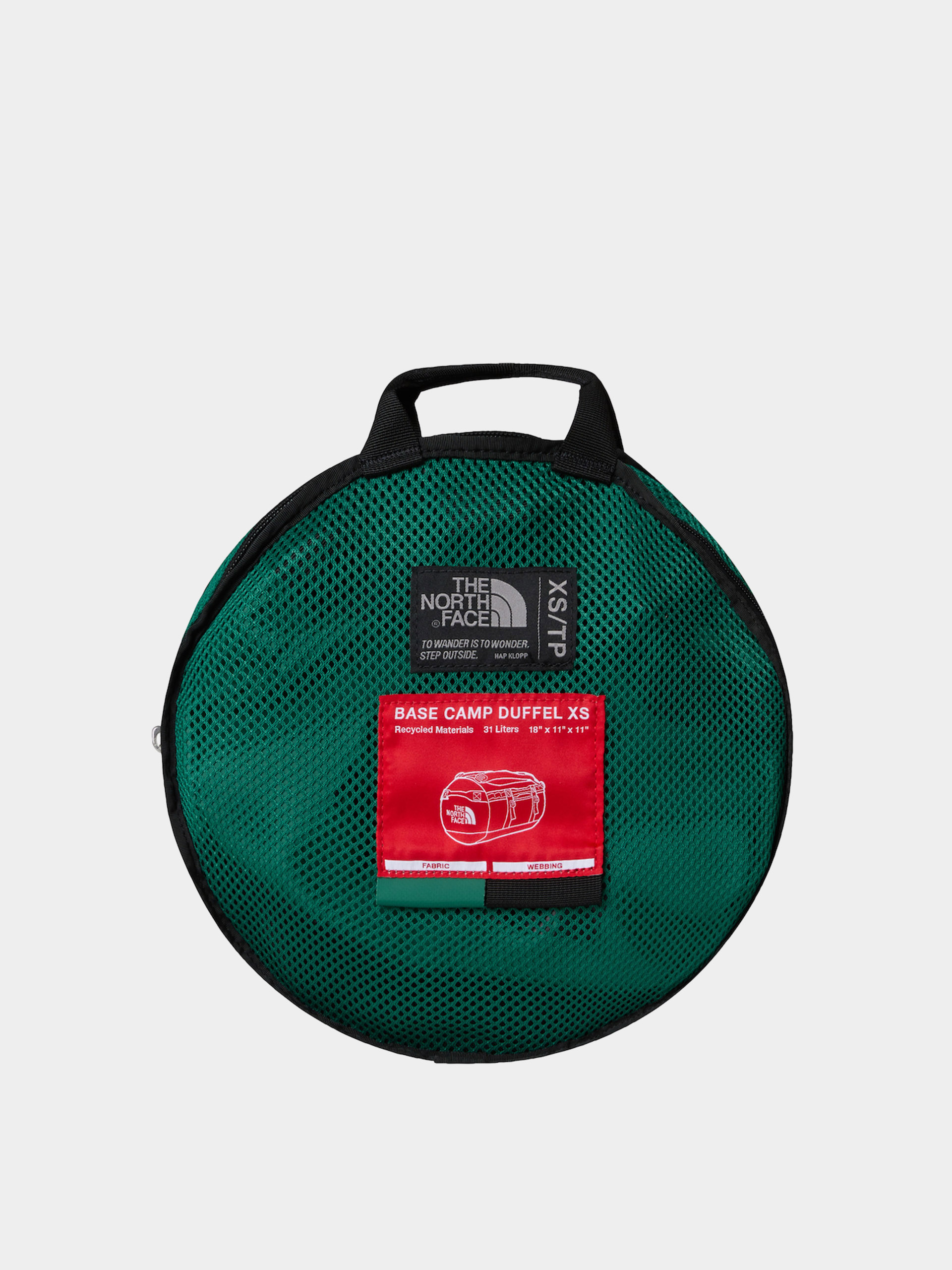 Geantă The North Face Base Camp Duffel XS (evergreen/tnf black)