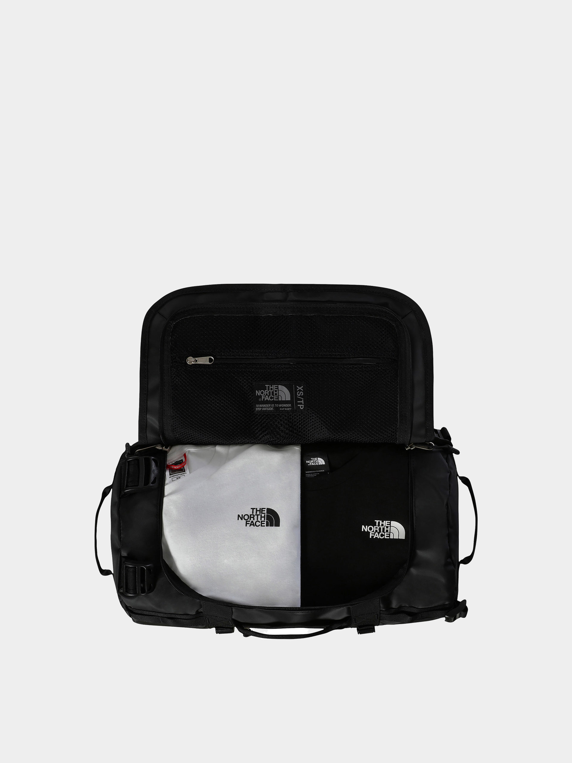 Geantă The North Face Base Camp Duffel XS (tnf black tnf white npf)