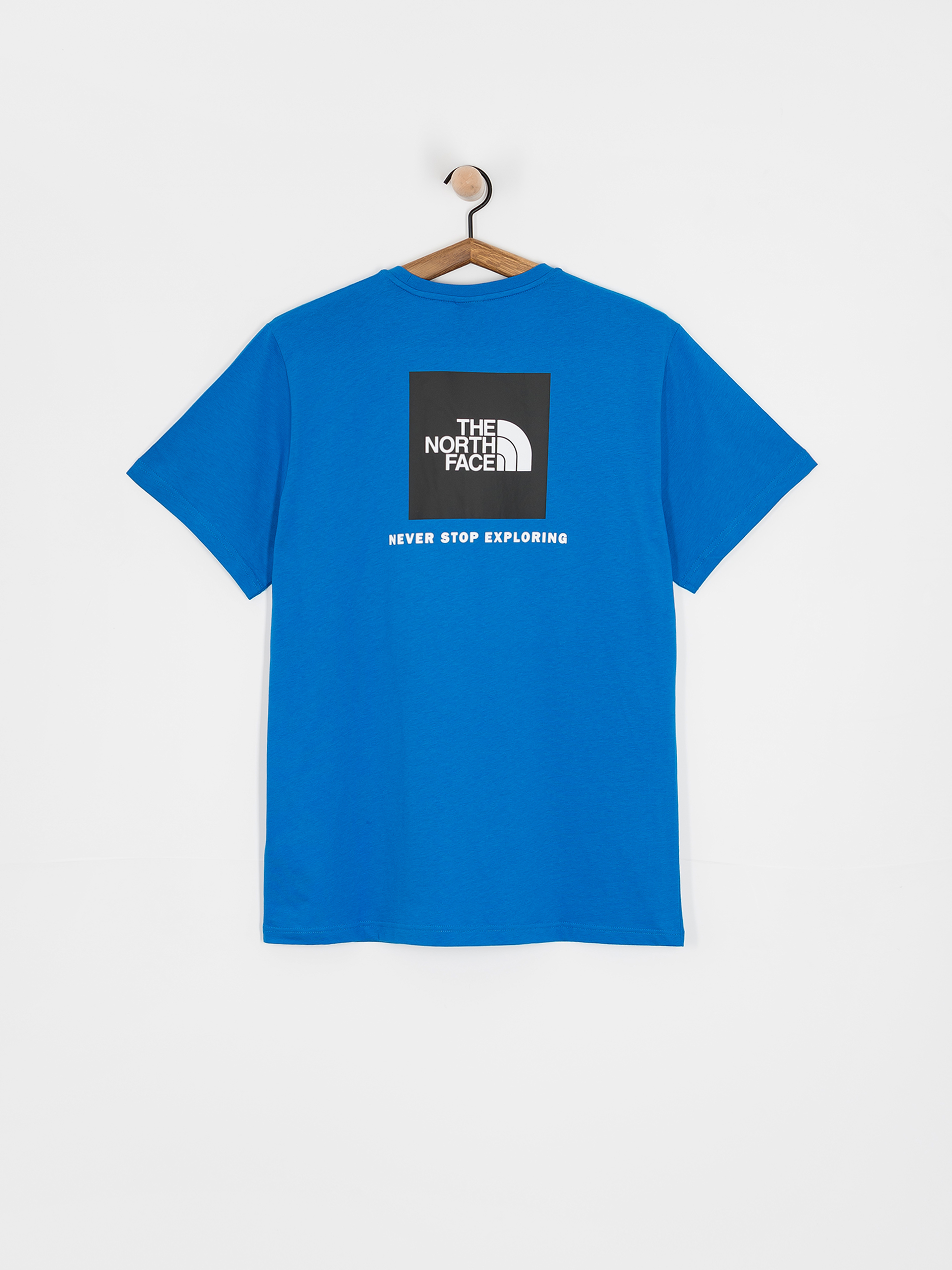 Tricou The North Face Box Nse (hero blue/tnf black)