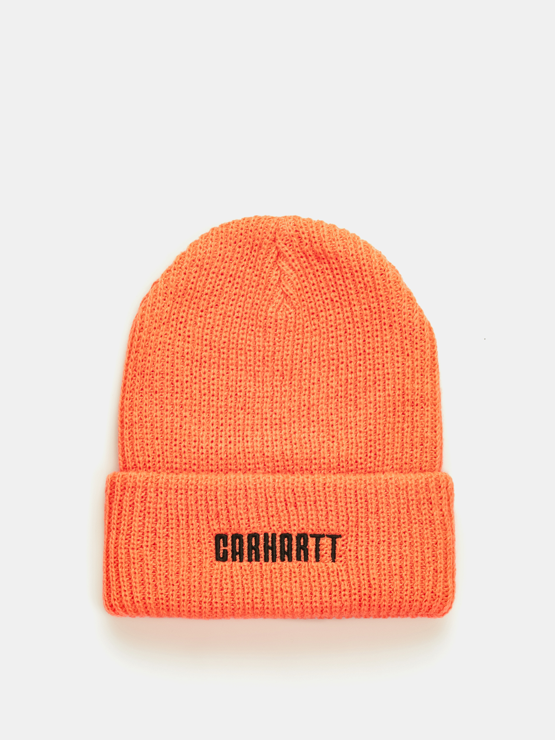 Căciulă Carhartt WIP Industry (lumo orange/black)