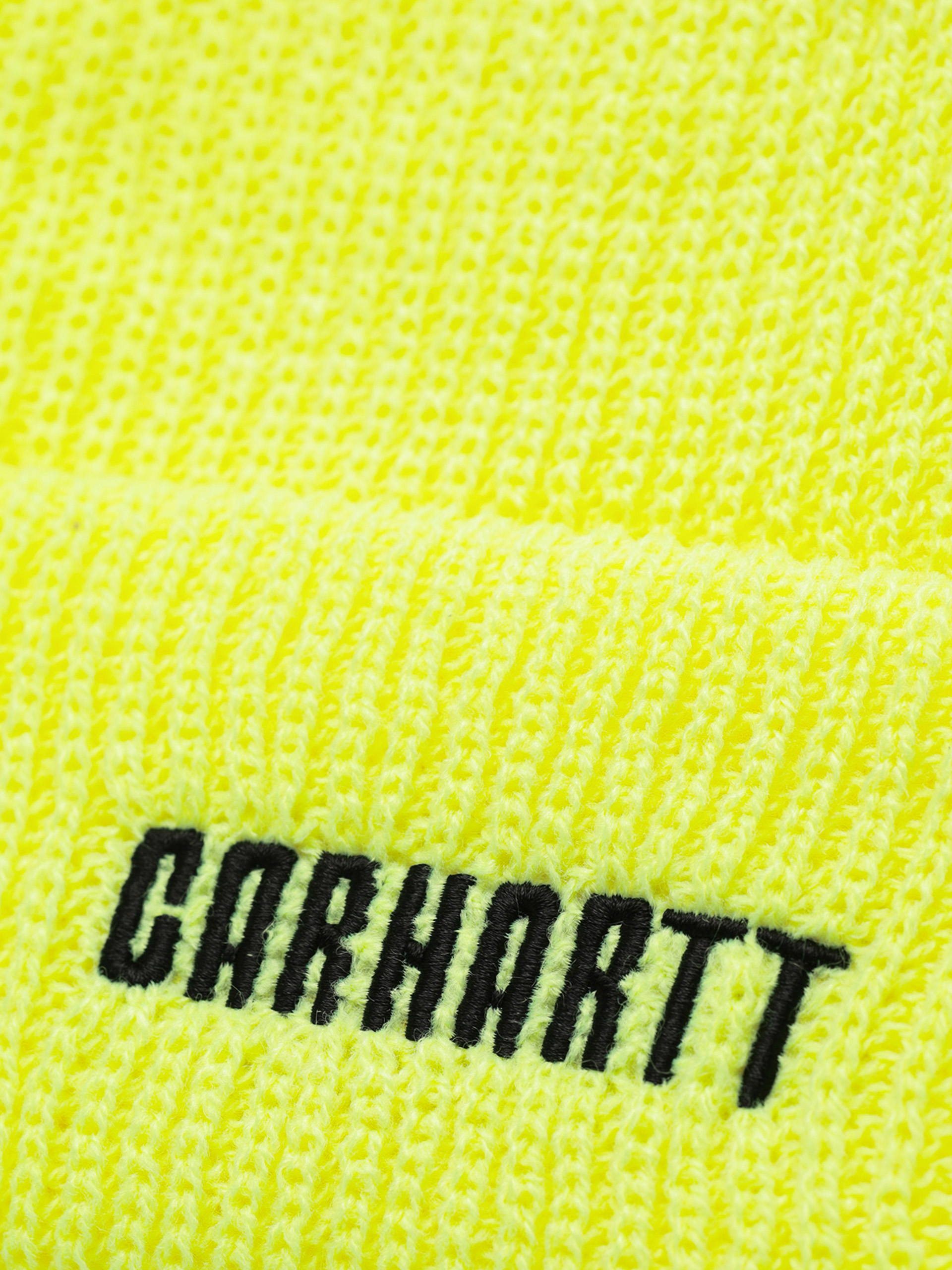Căciulă Carhartt WIP Industry (lumo yellow/black)