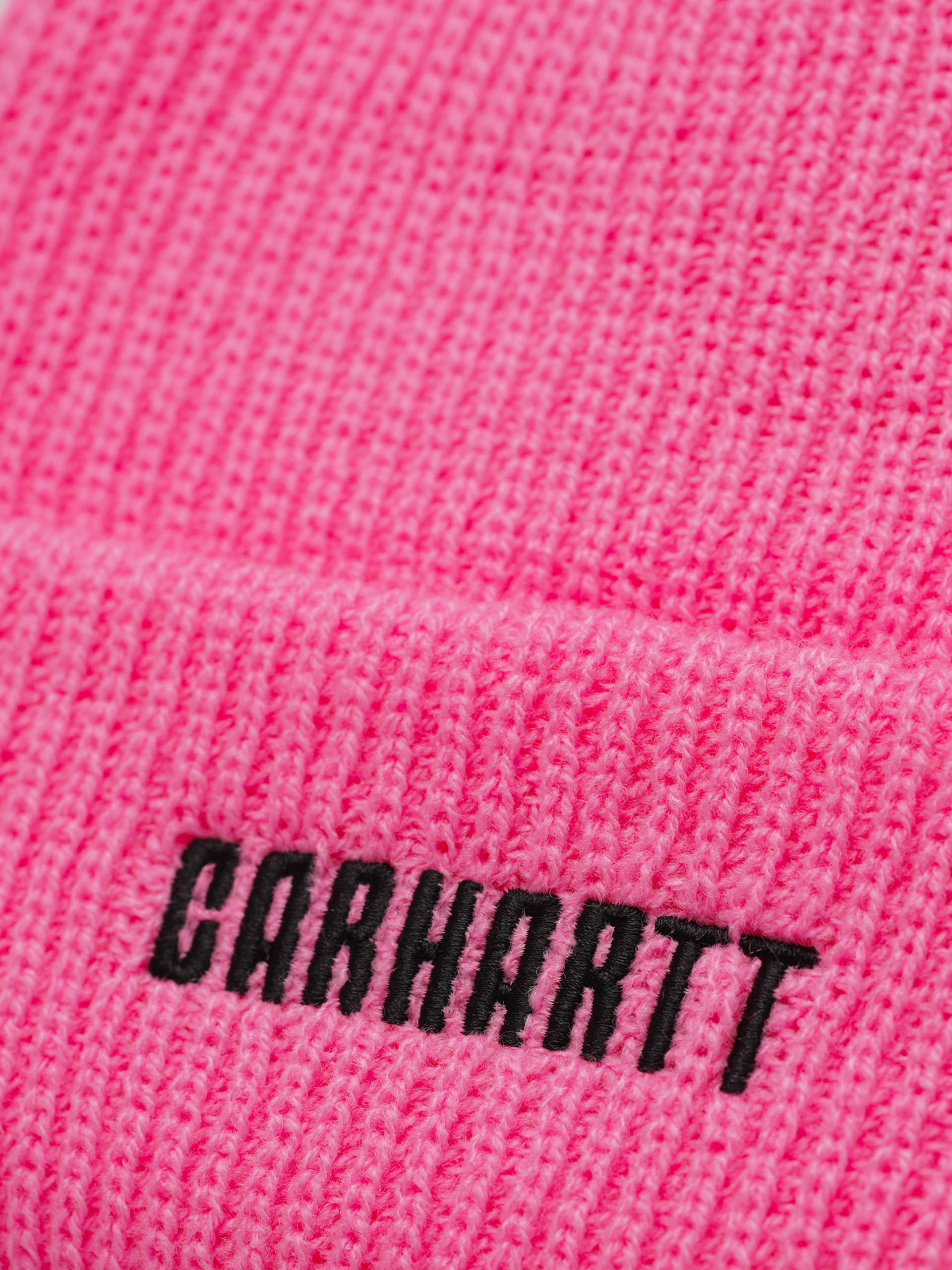 Căciulă Carhartt WIP Industry (lumo pink/black)
