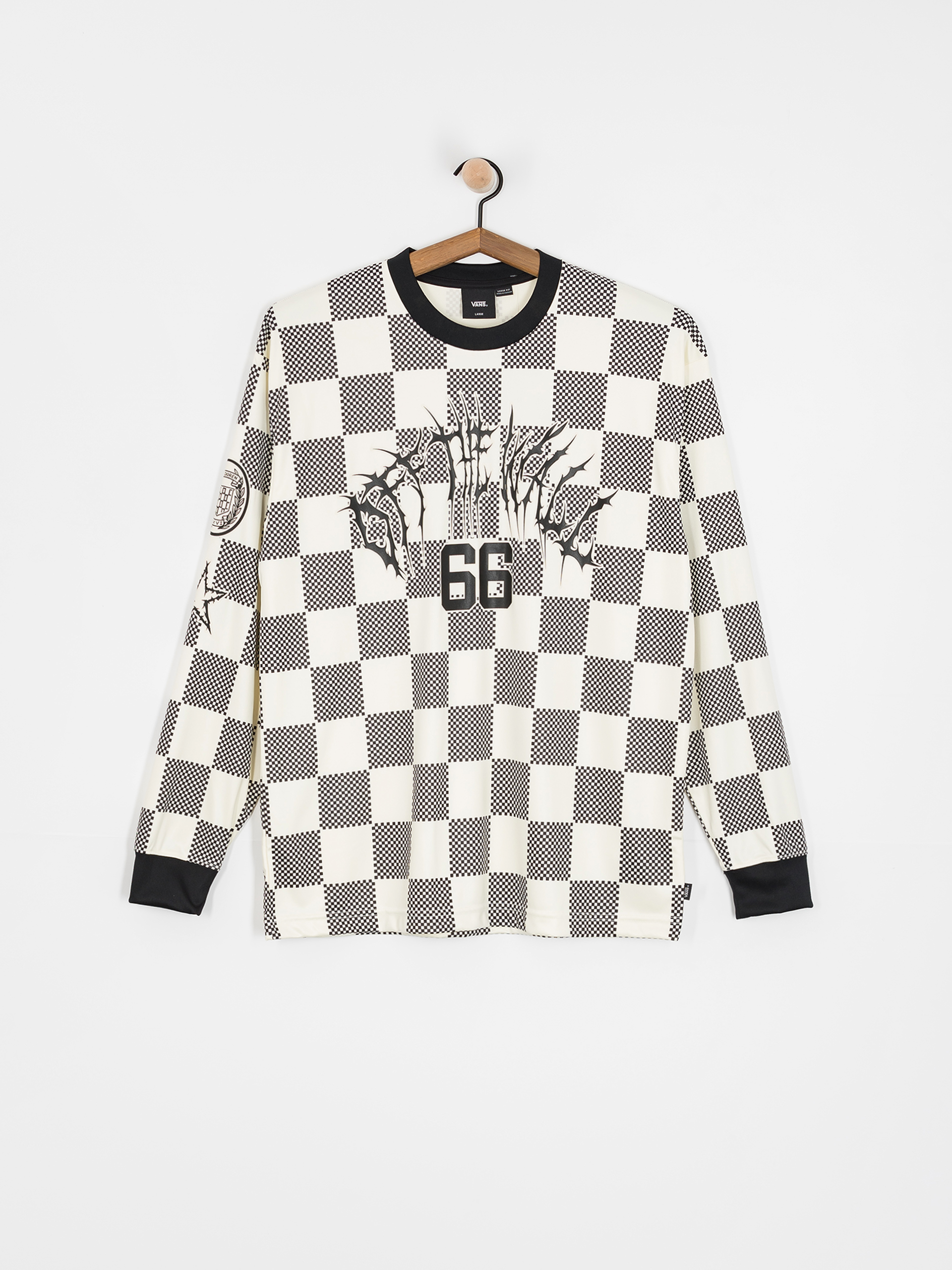 Longsleeve Vans Metal Arch Soccer Knit (lemon icing/black)