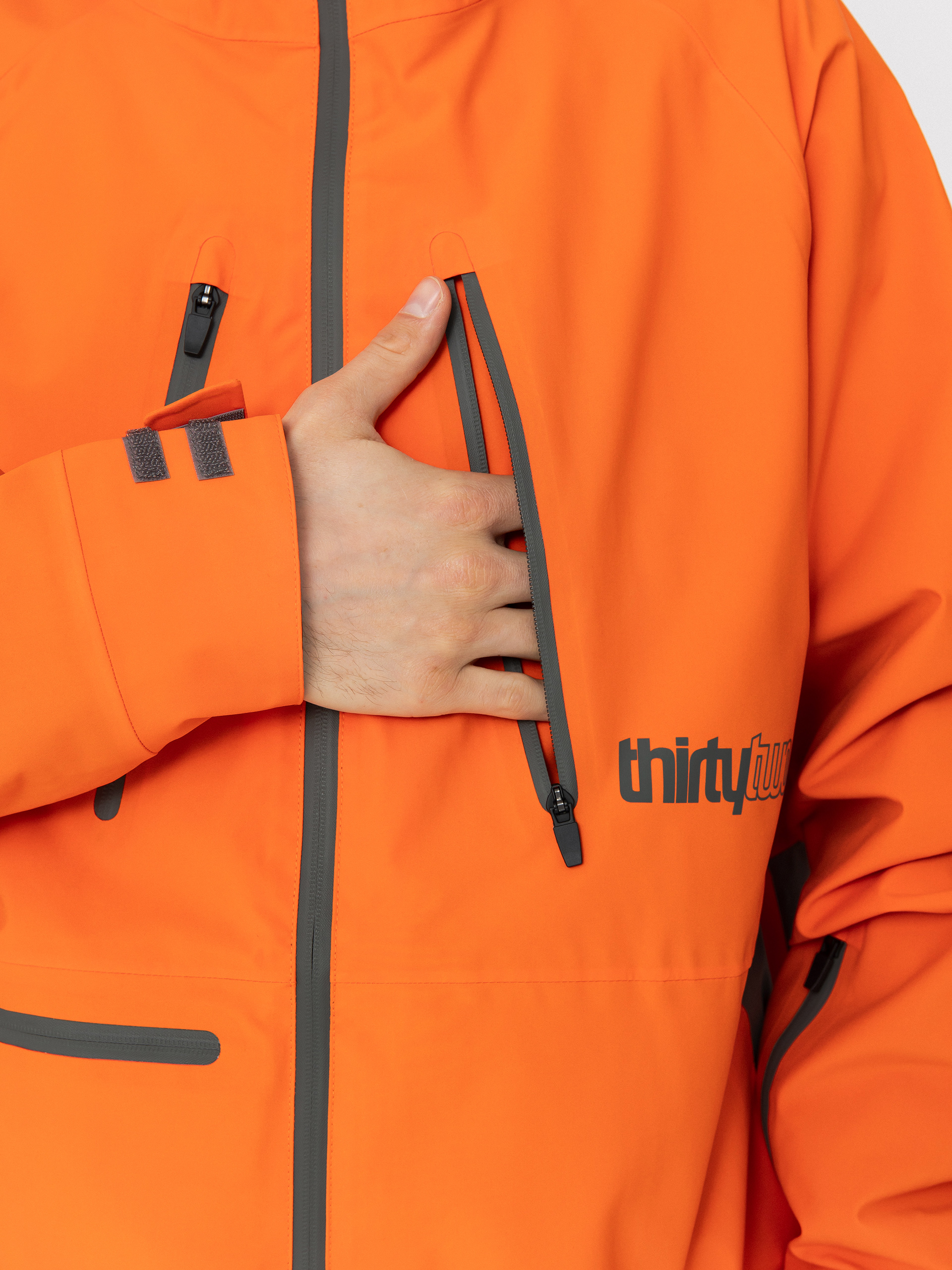 Pentru bărbați Geacă de snowboard ThirtyTwo Tm (orange)