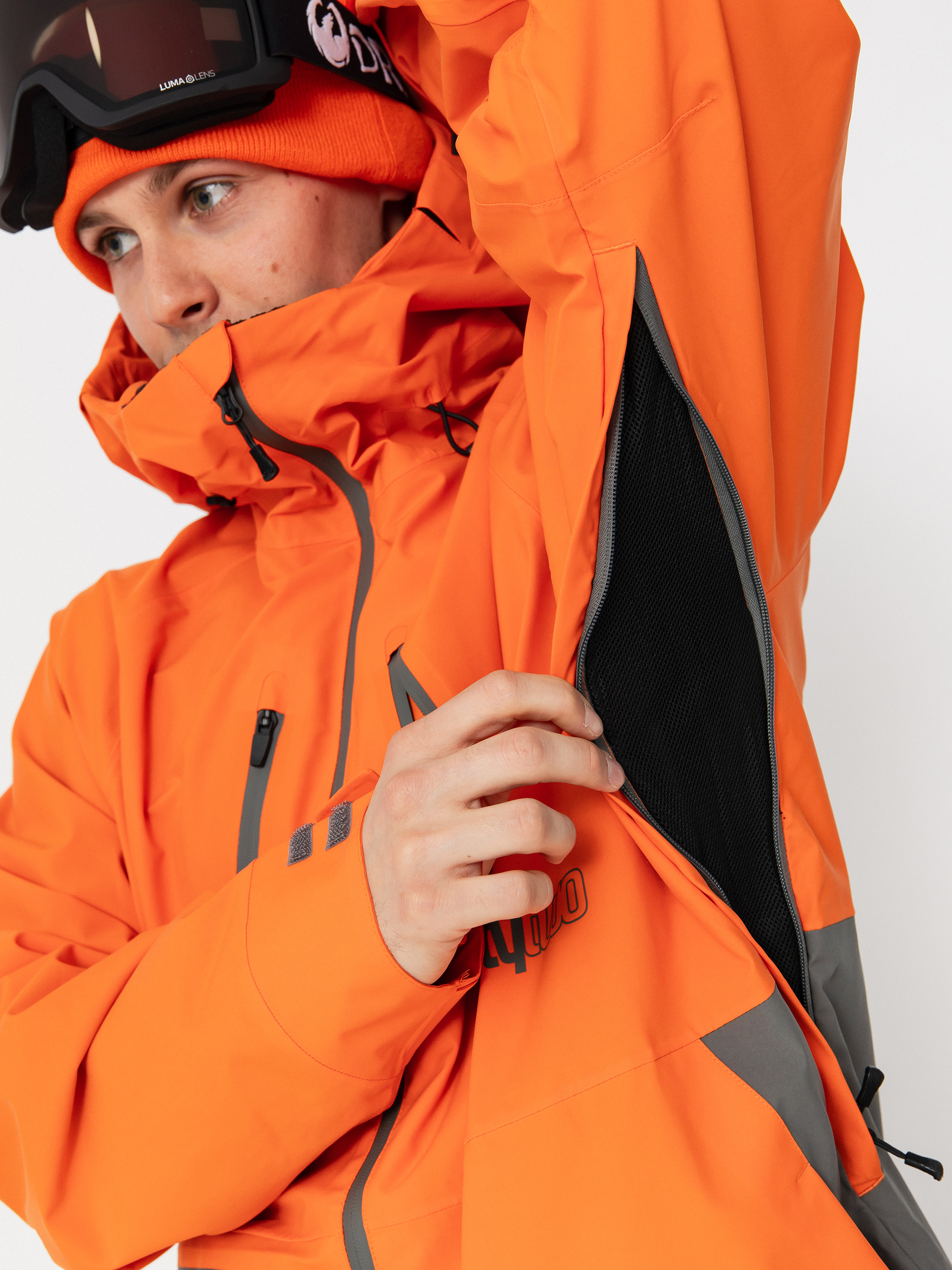 Pentru bărbați Geacă de snowboard ThirtyTwo Tm (orange)