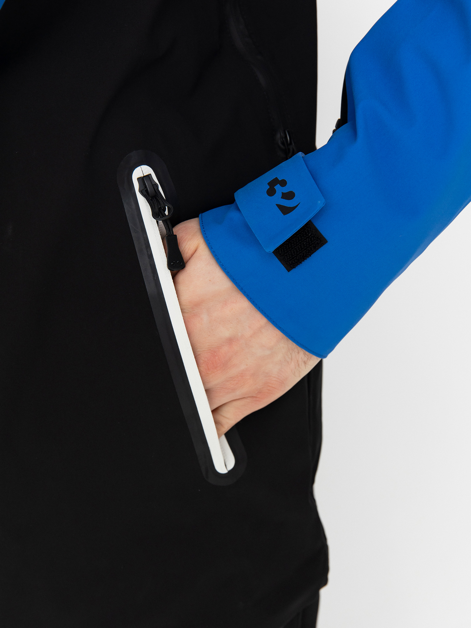 Pentru bărbați Geacă de snowboard ThirtyTwo Grasser (black/blue)