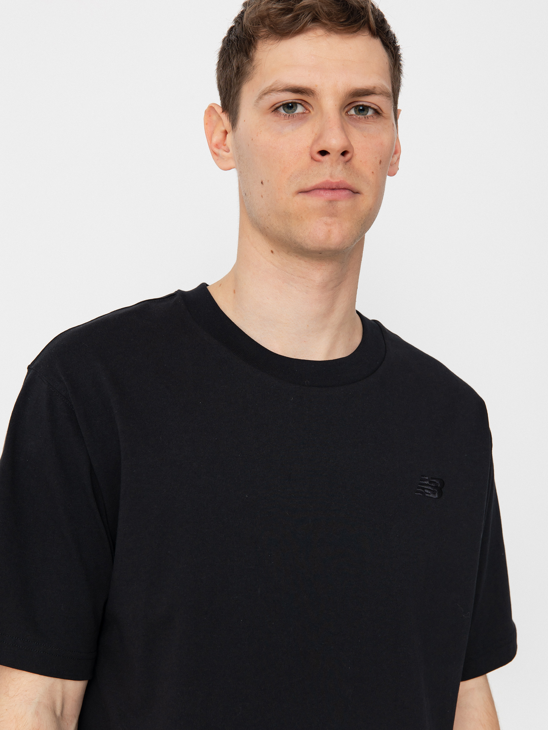 Tricou New Balance Athletics Cotton (black)