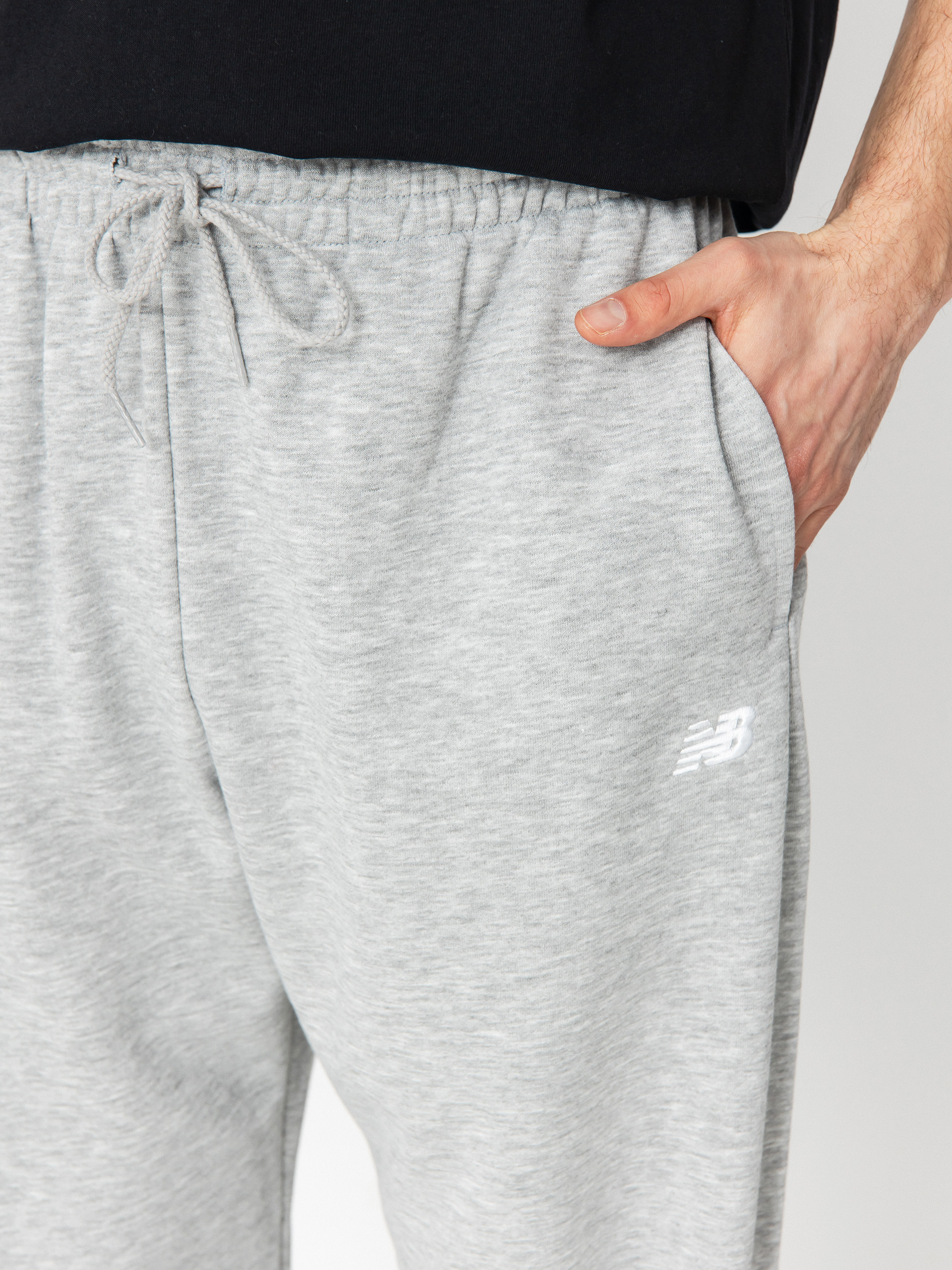 Pantaloni New Balance French Terry Jogger (athletic gre)