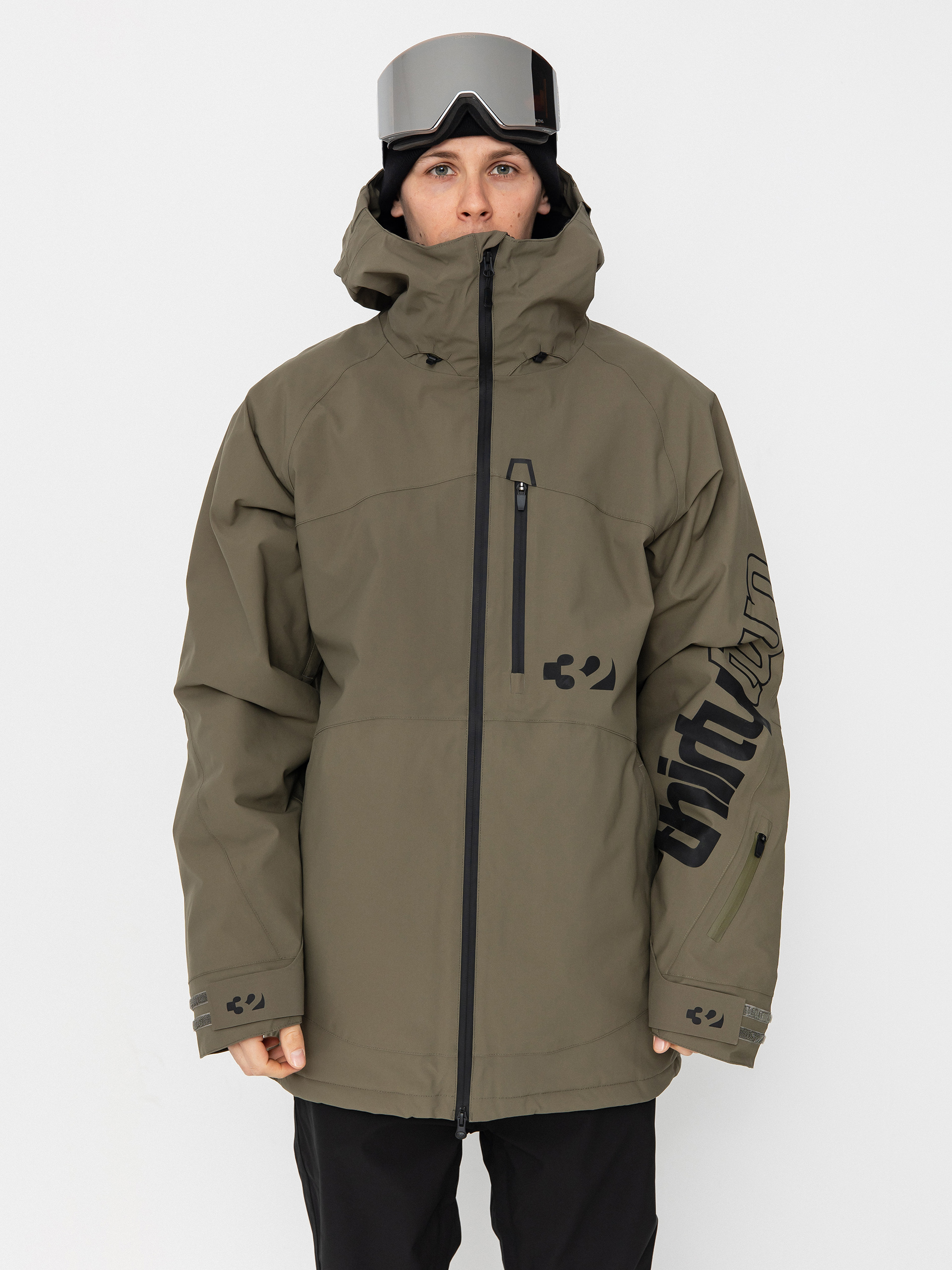 Geacu0103 de snowboard ThirtyTwo Lashed Insulated (olive)