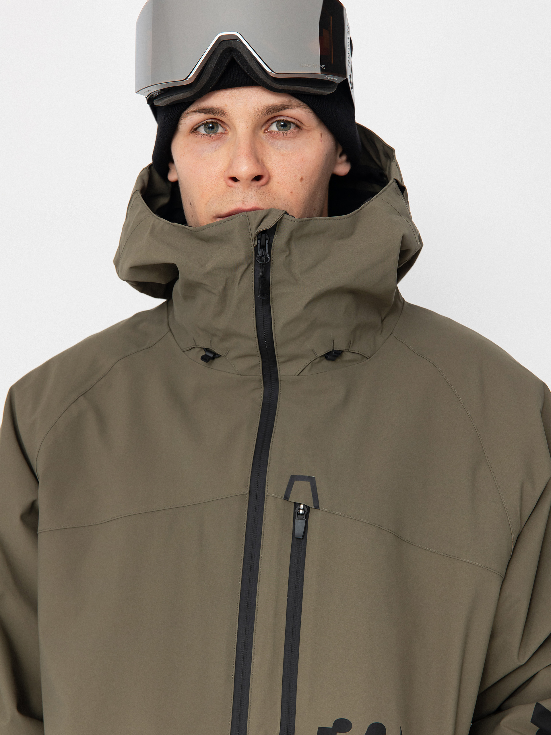 Pentru bărbați Geacă de snowboard ThirtyTwo Lashed Insulated (olive)