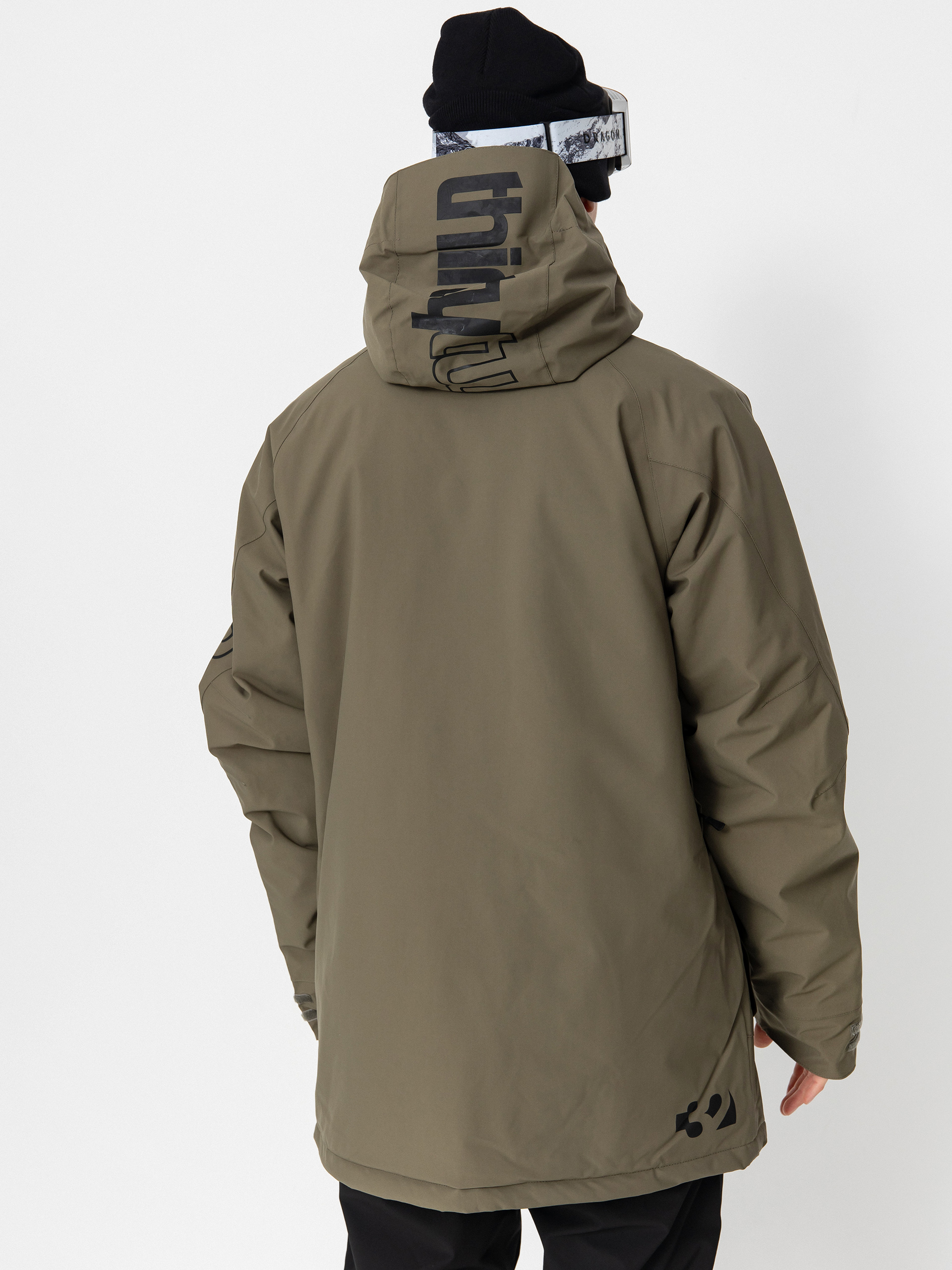 Pentru bărbați Geacă de snowboard ThirtyTwo Lashed Insulated (olive)