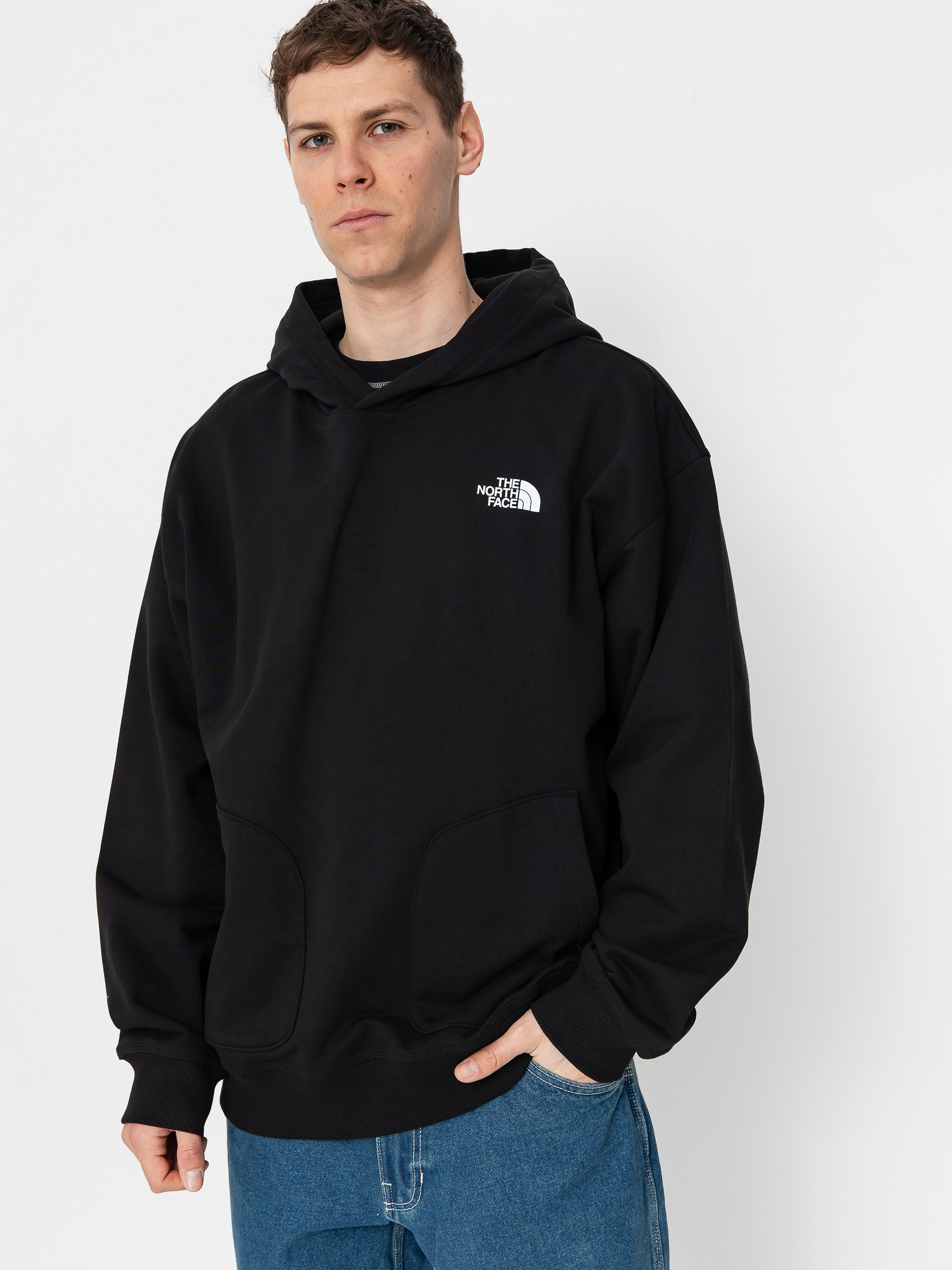 Hanorac cu glugă The North Face Nse Oversized HD (tnf black)
