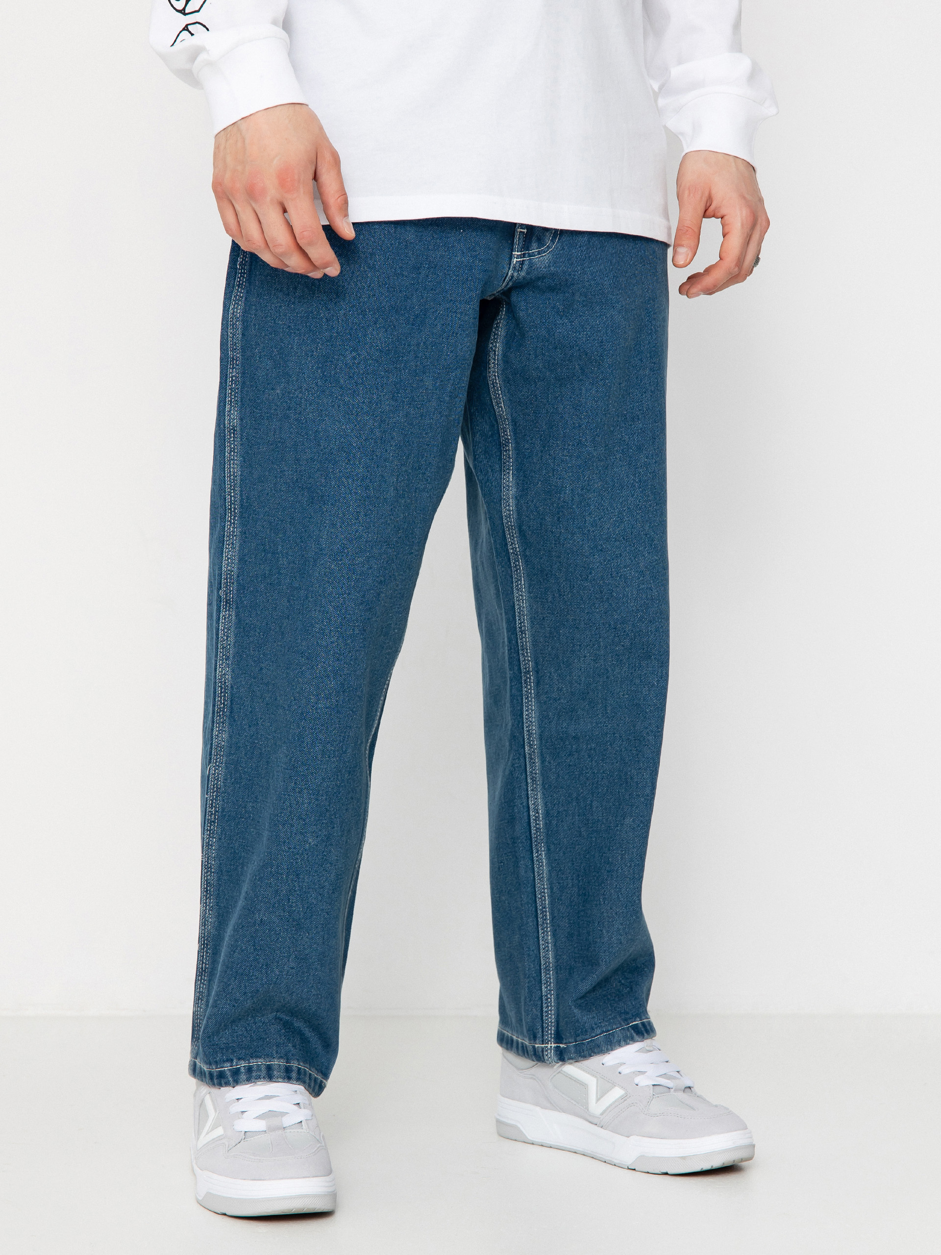 Pantaloni Vans Skate Check Loose Denim (vintage indigo)