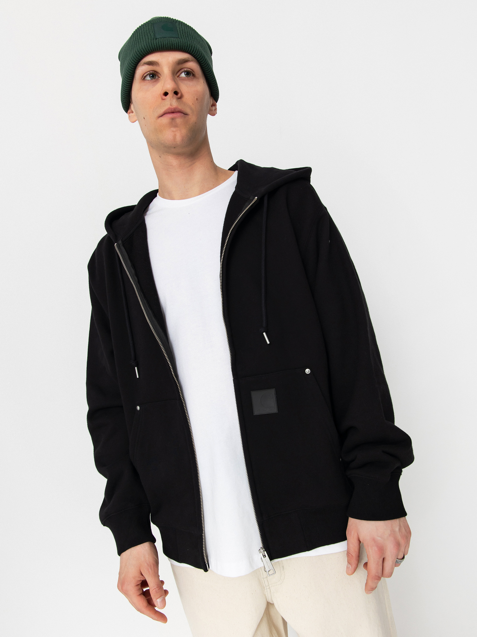 Hanorac cu glugă Carhartt WIP Eldon ZHD (black)
