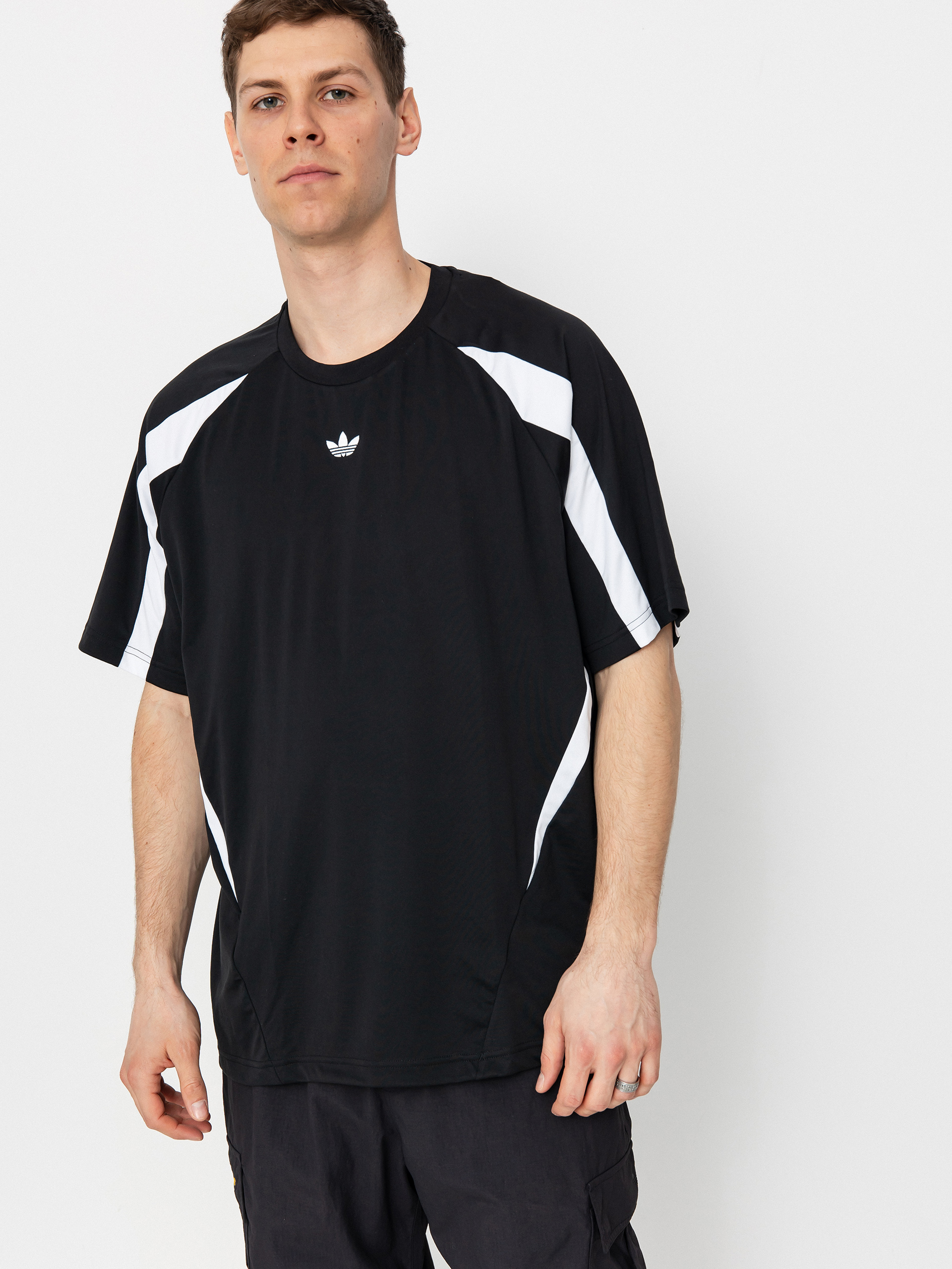 Tricou adidas Tgst Jersey (black/white)