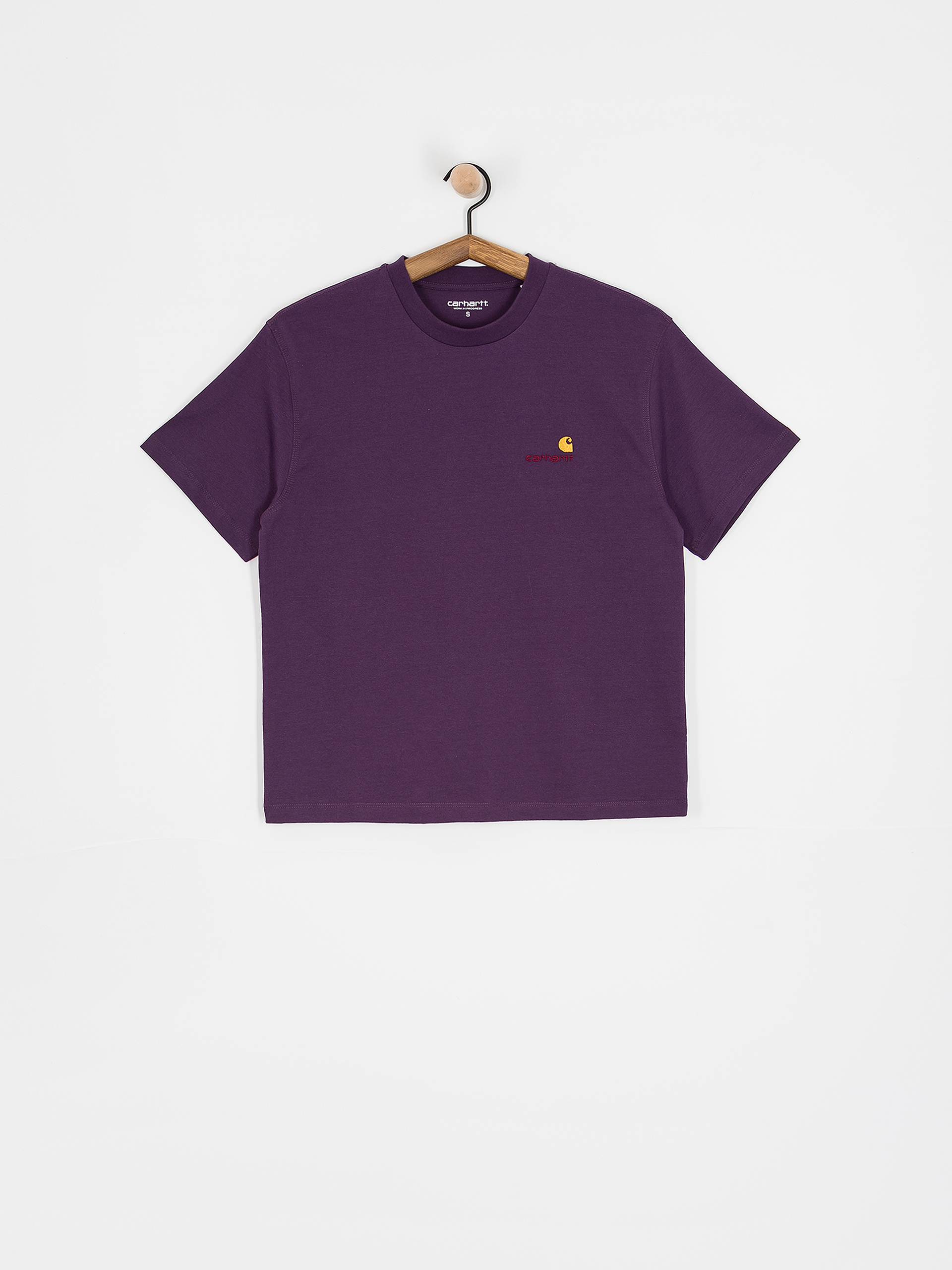 Tricou Carhartt WIP American Script Wmn (huckleberry)