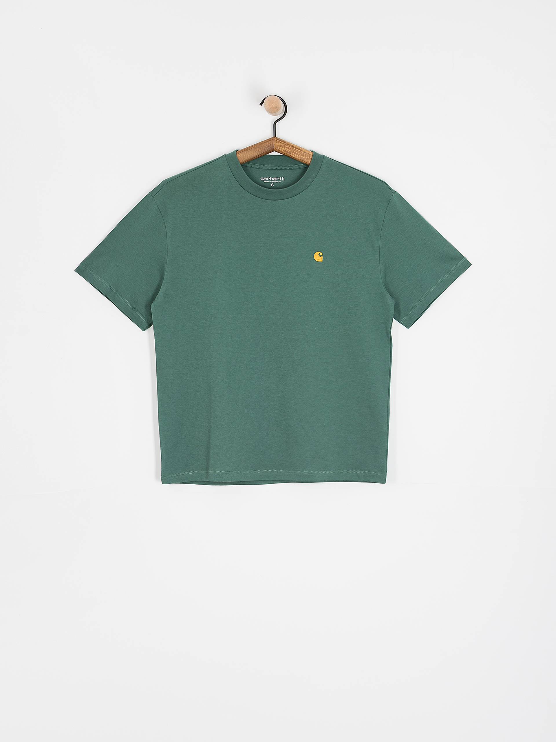 Tricou Carhartt WIP Chase Wmn (silver pine/gold)