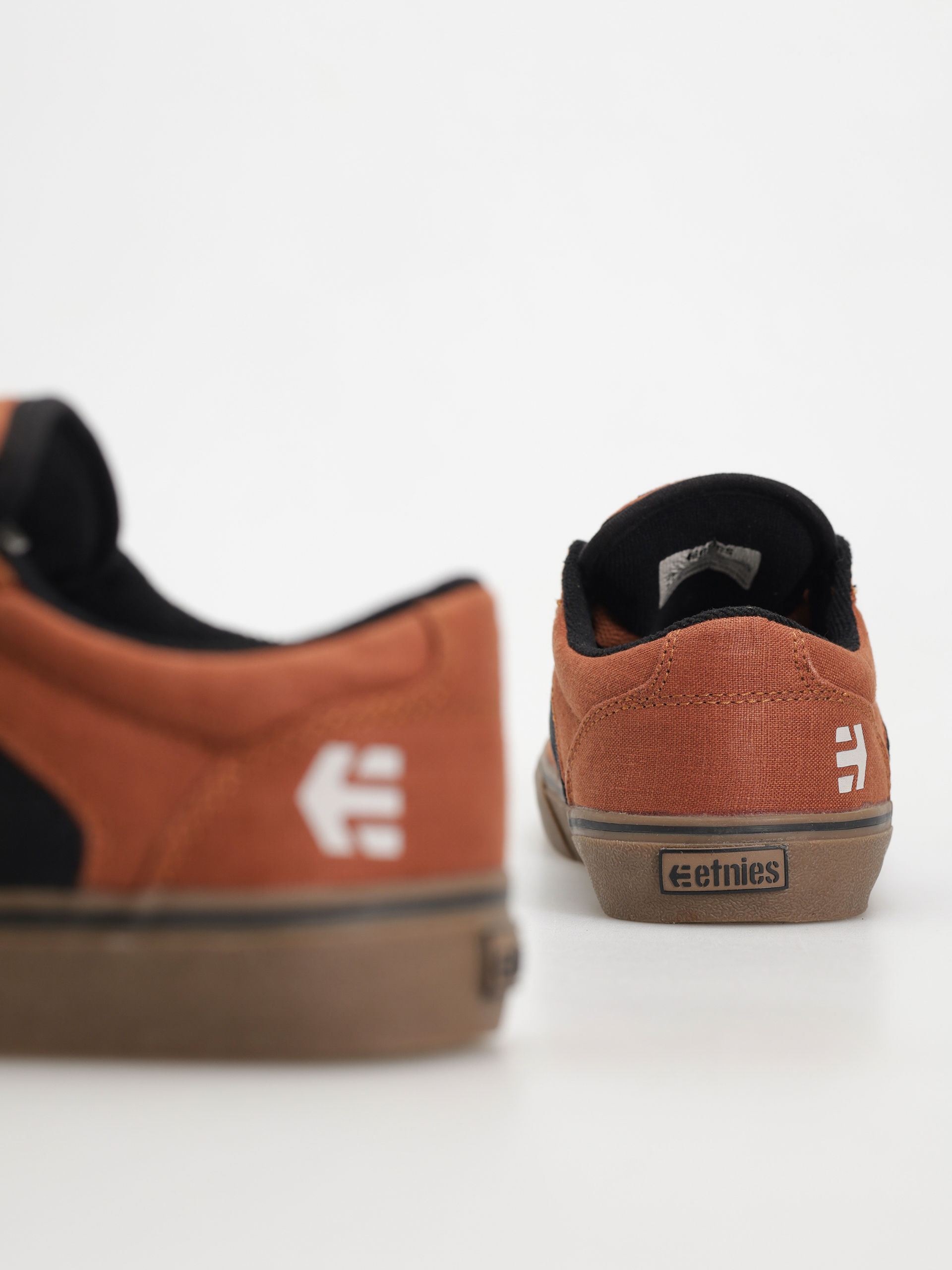 Pantofi Etnies Barge Ls (brown/gum/gold)