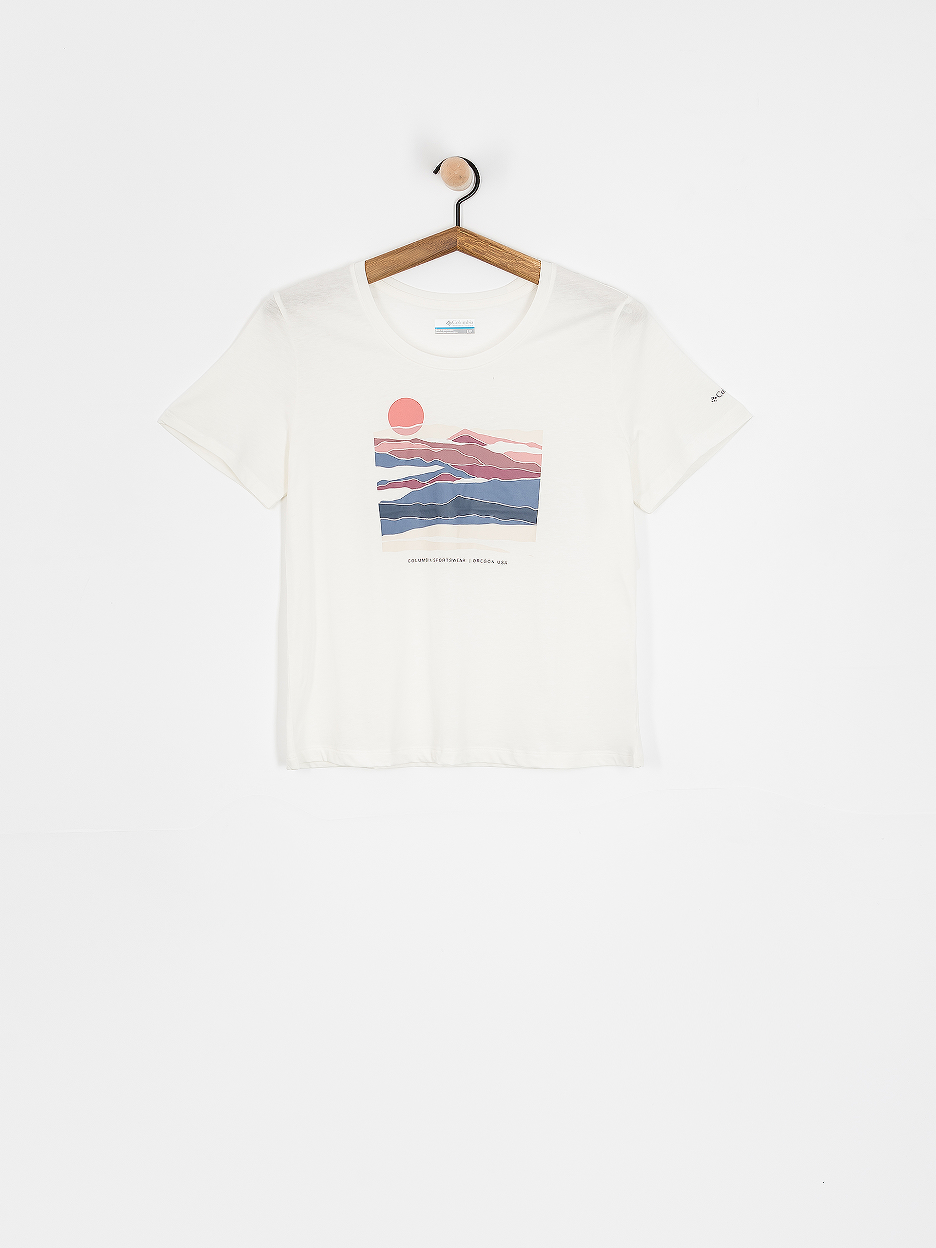 Tricou Columbia Ruby Springs Graphic Wmn (sea salt/foggy)