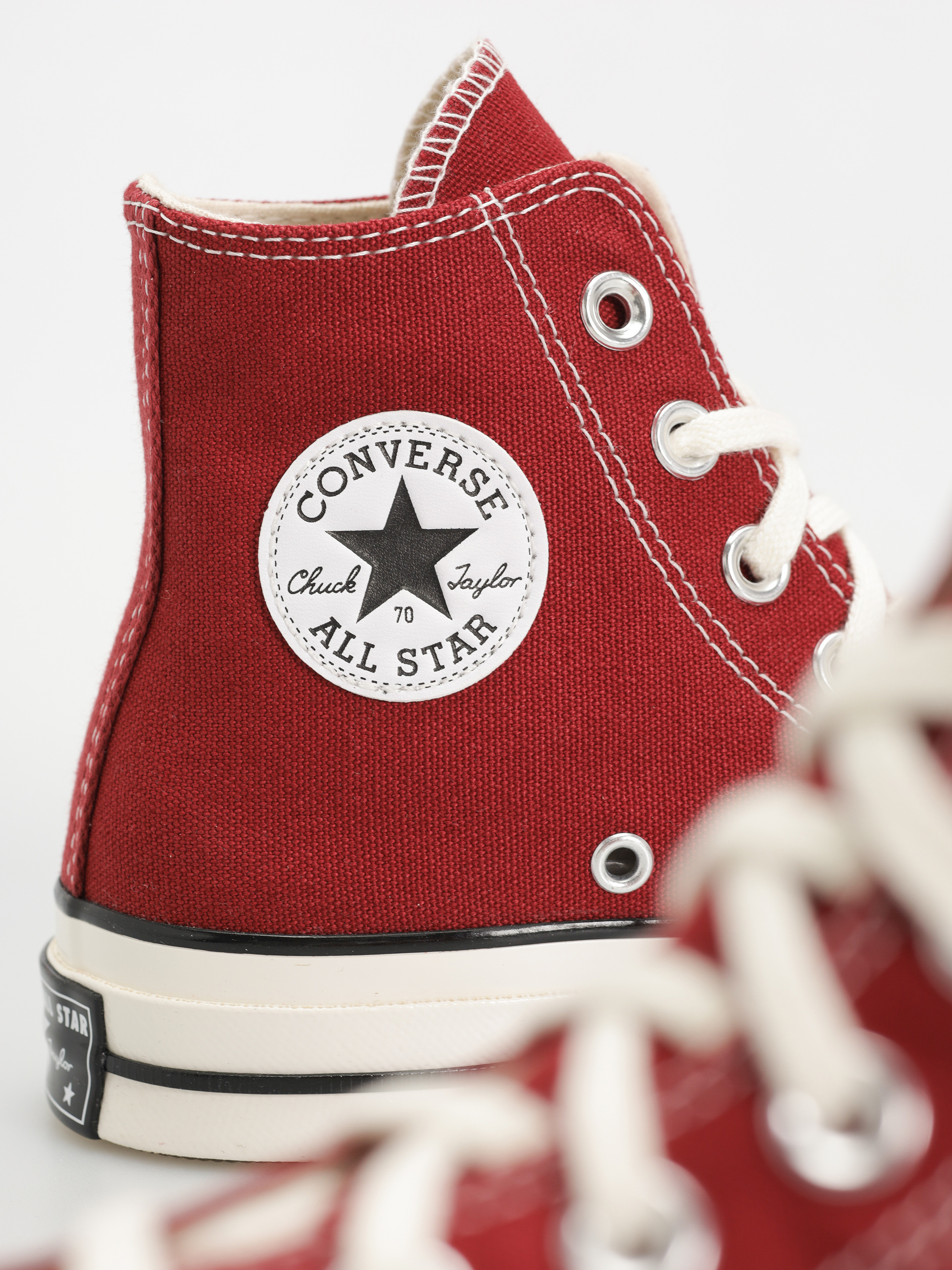 Teniși Converse Chuck 70 Hi (park red/egret/black)